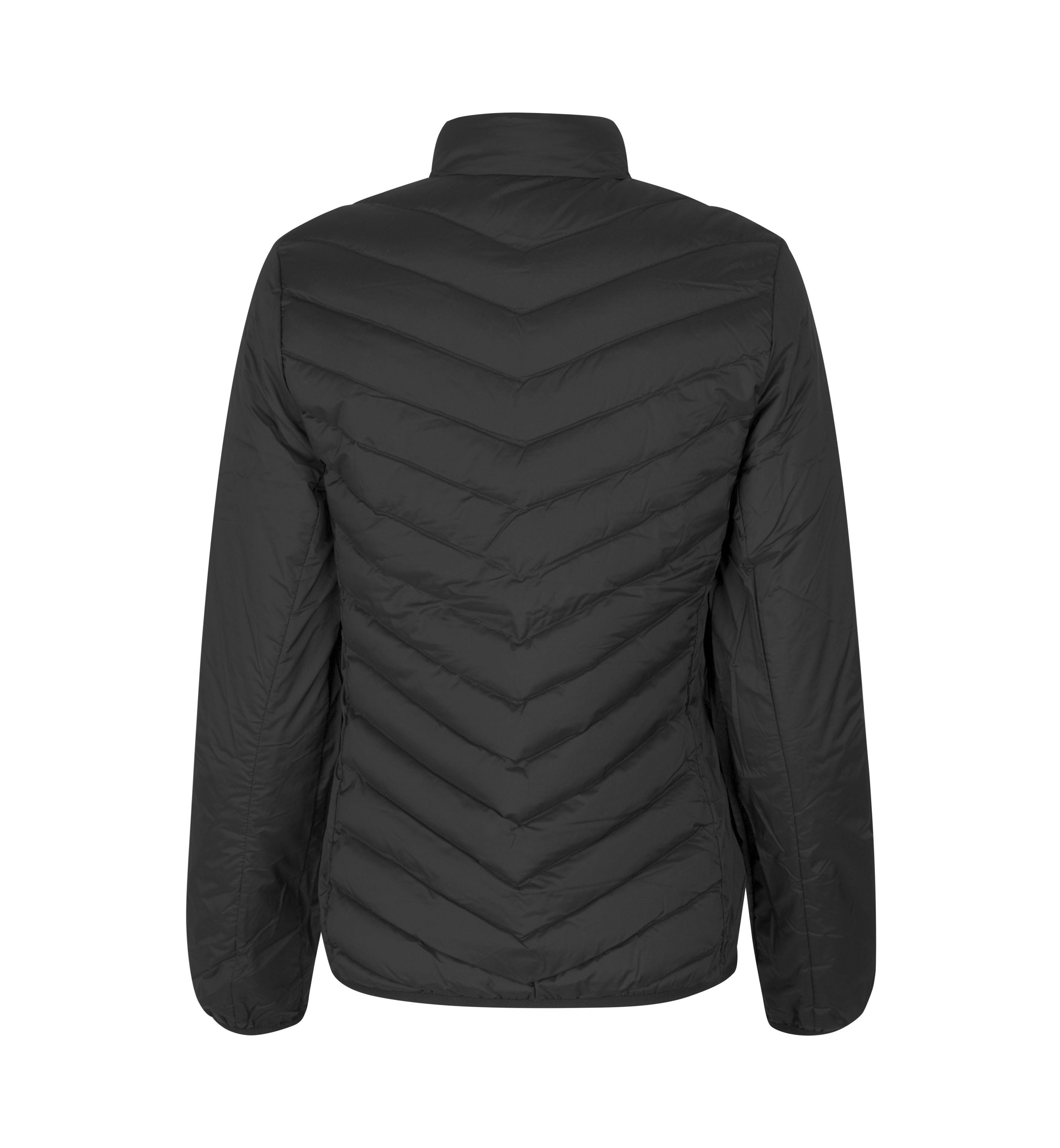 ID 0897 Padded jakke | stretch | dame nærbillede til broderi