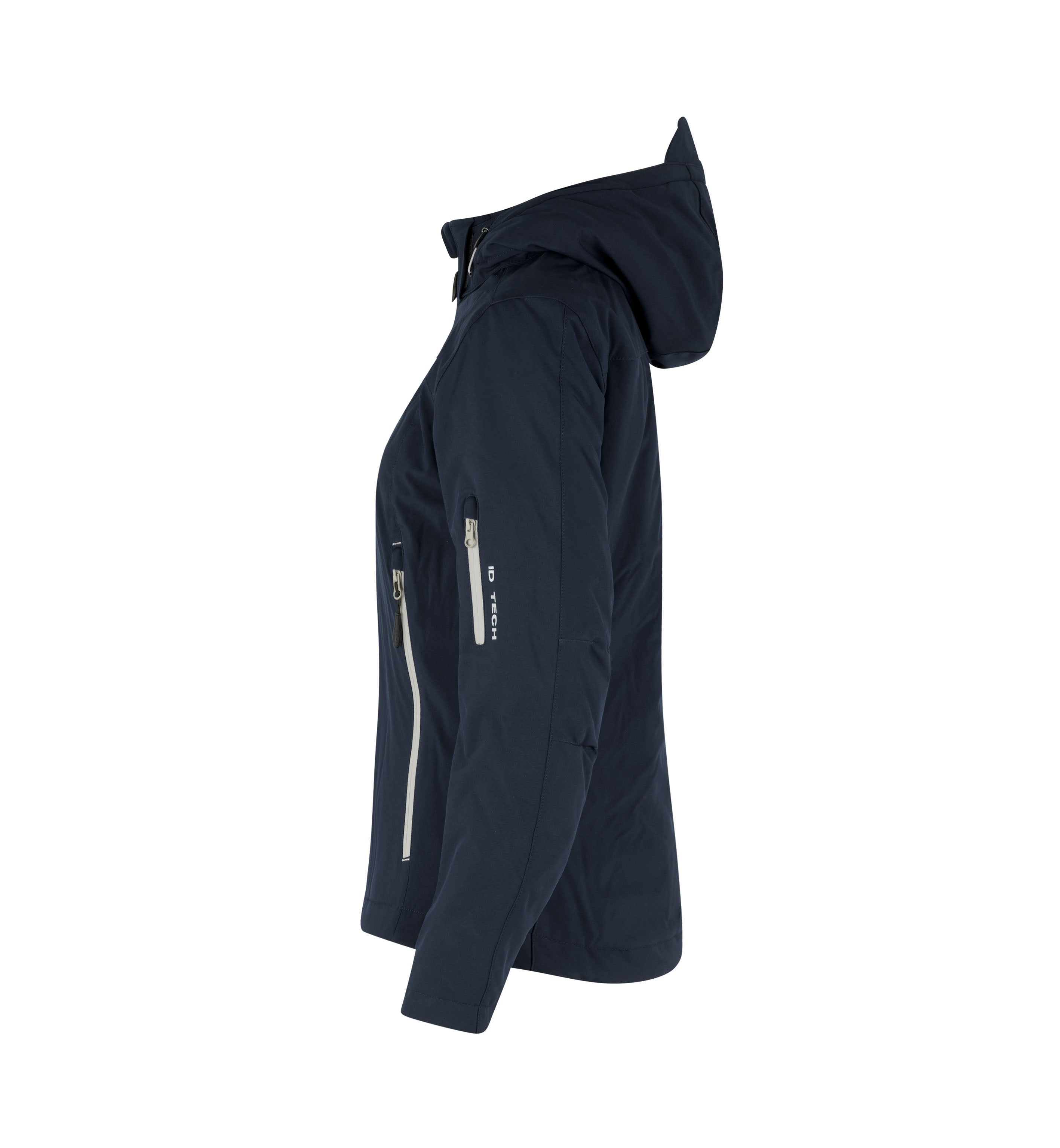 ID 0899 Softshell jakke | vinter | dame produktbillede med tryk