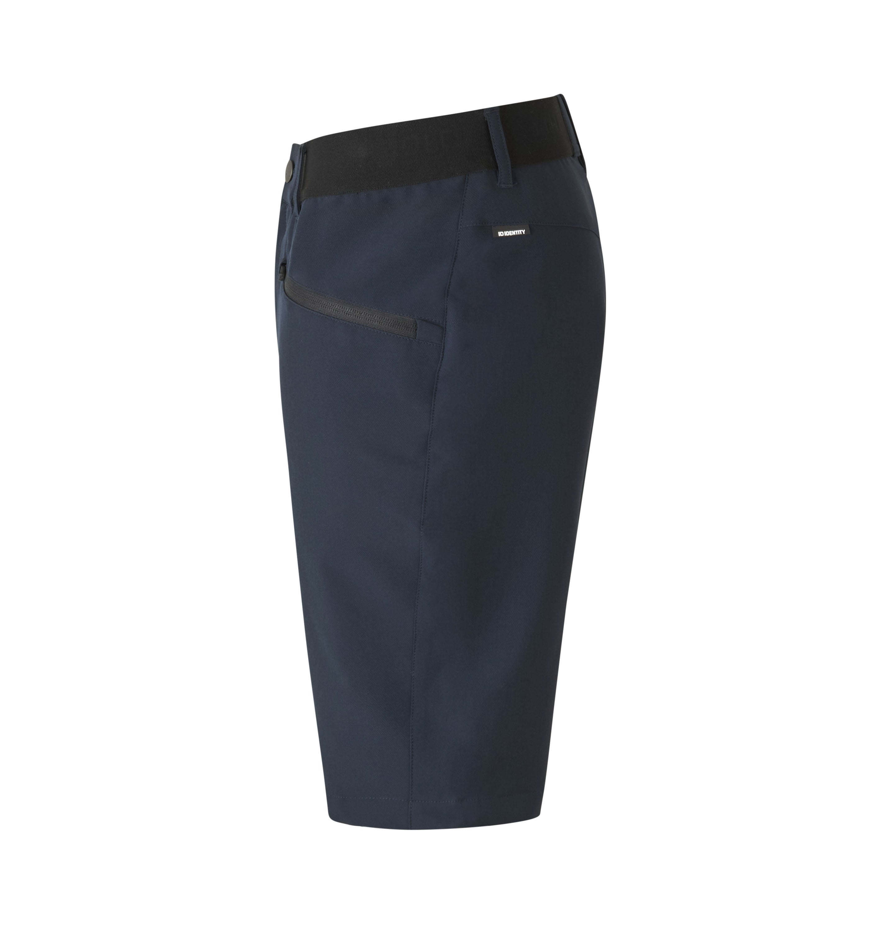 ID 0912 CORE stretch shorts nærbillede med tryk