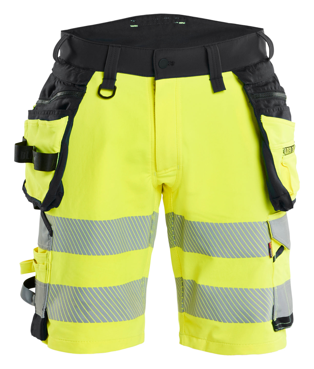 Blåkläder 1120 High Vis Shorts 4-vejs Stretch materiale med firmalogo