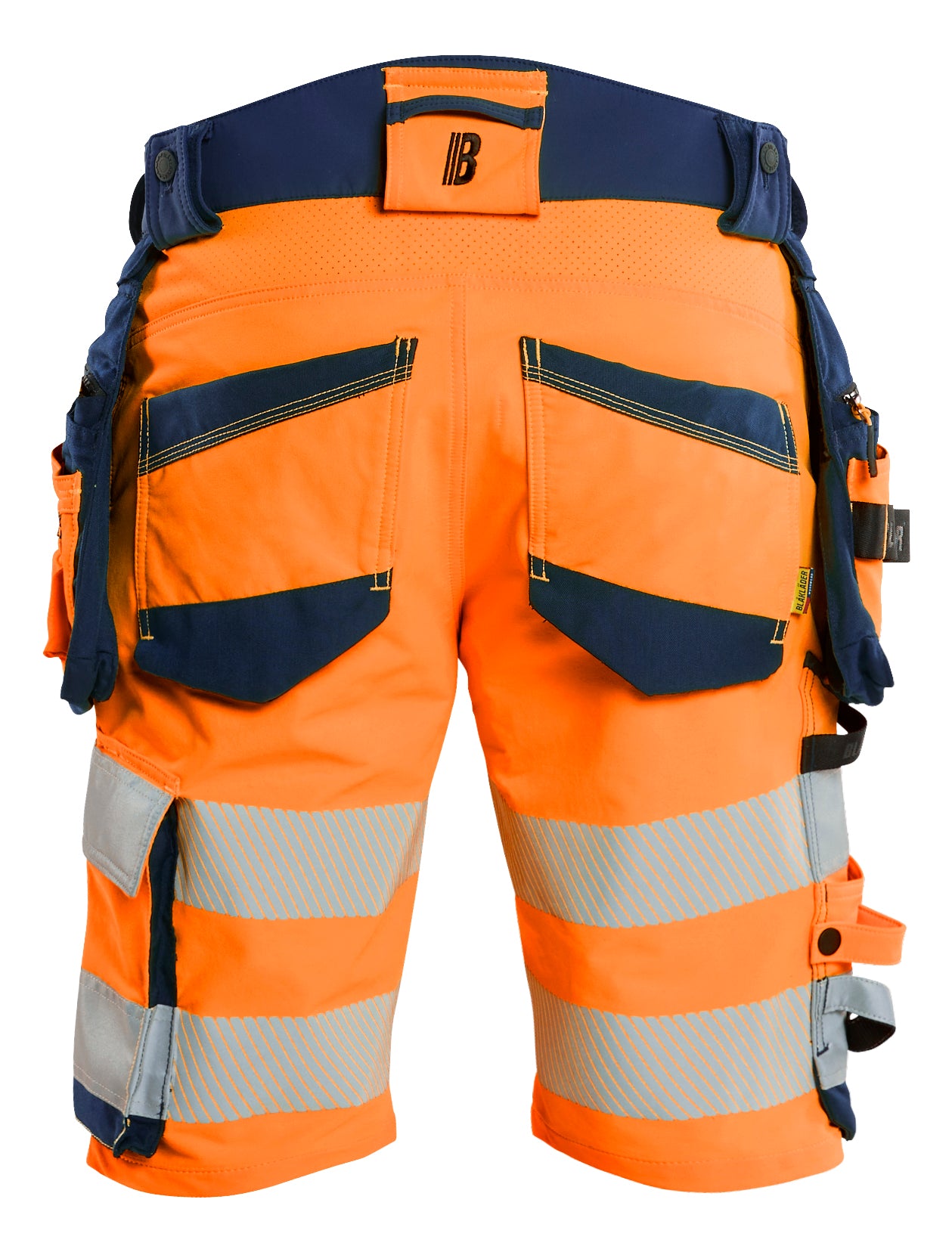 Blåkläder 1120 High Vis Shorts 4-vejs Stretch materiale med logo
