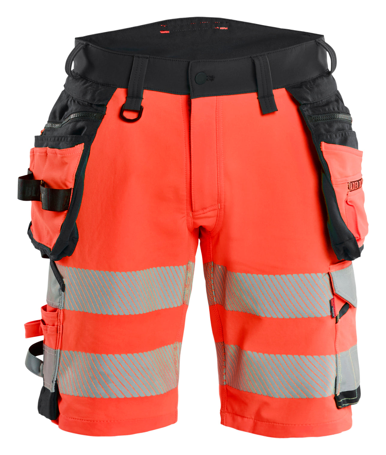 Blåkläder 1120 High Vis Shorts 4-vejs Stretch produktfoto med firmalogo