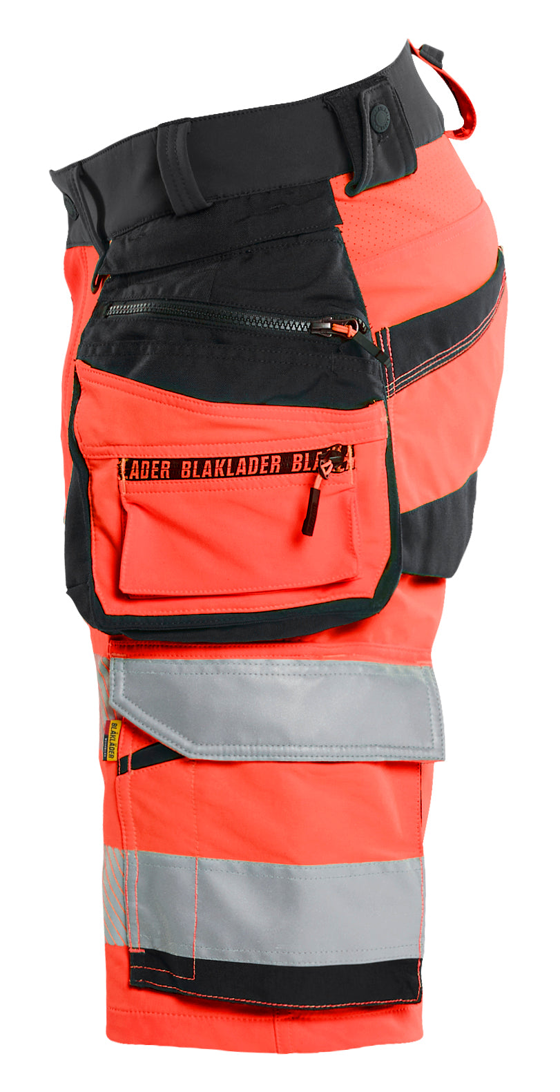 Blåkläder 1120 High Vis Shorts 4-vejs Stretch materiale med tryk