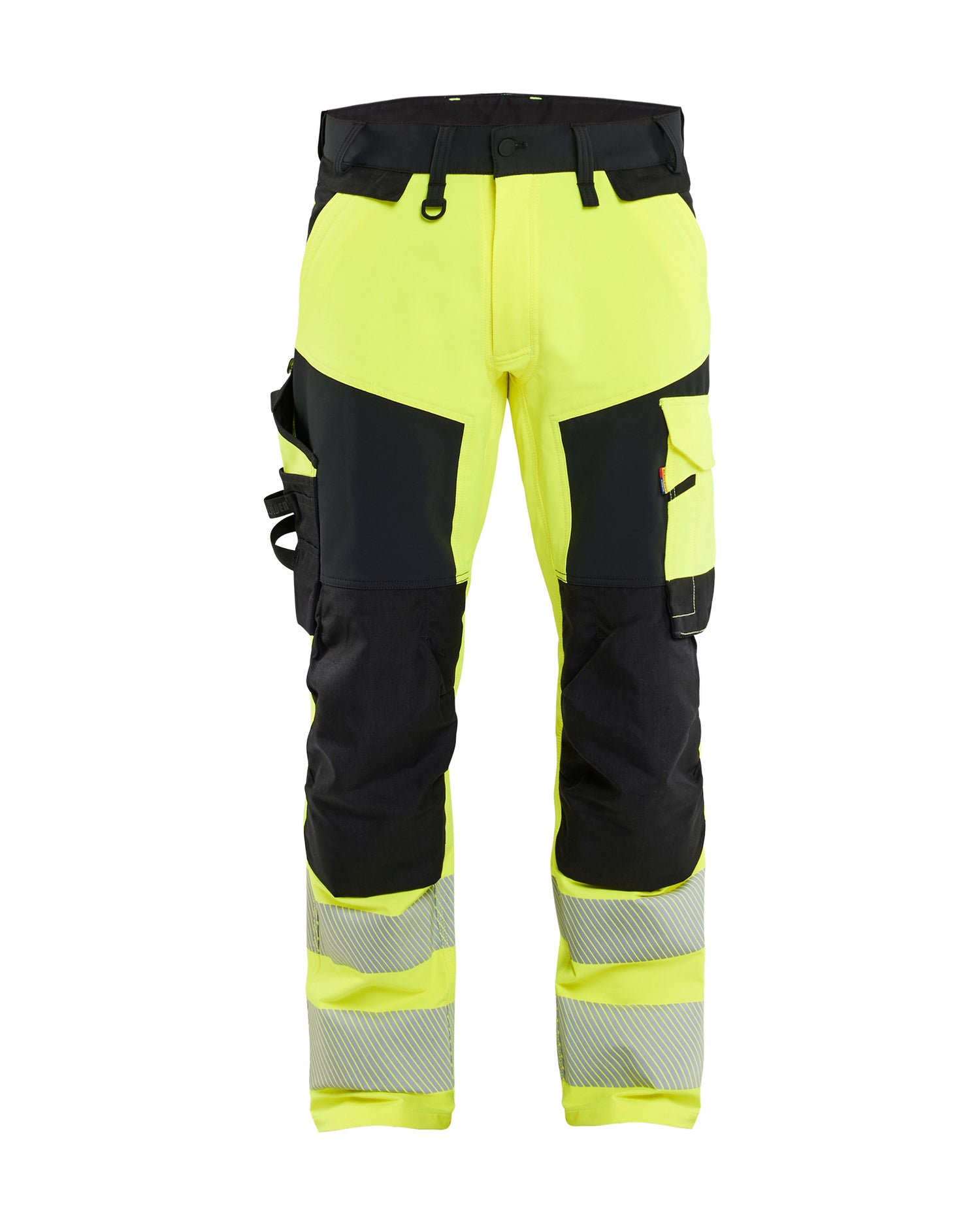 Blåkläder 1124 High Vis Buks 4-vejs Stretch, High Vis Gul/Sort
