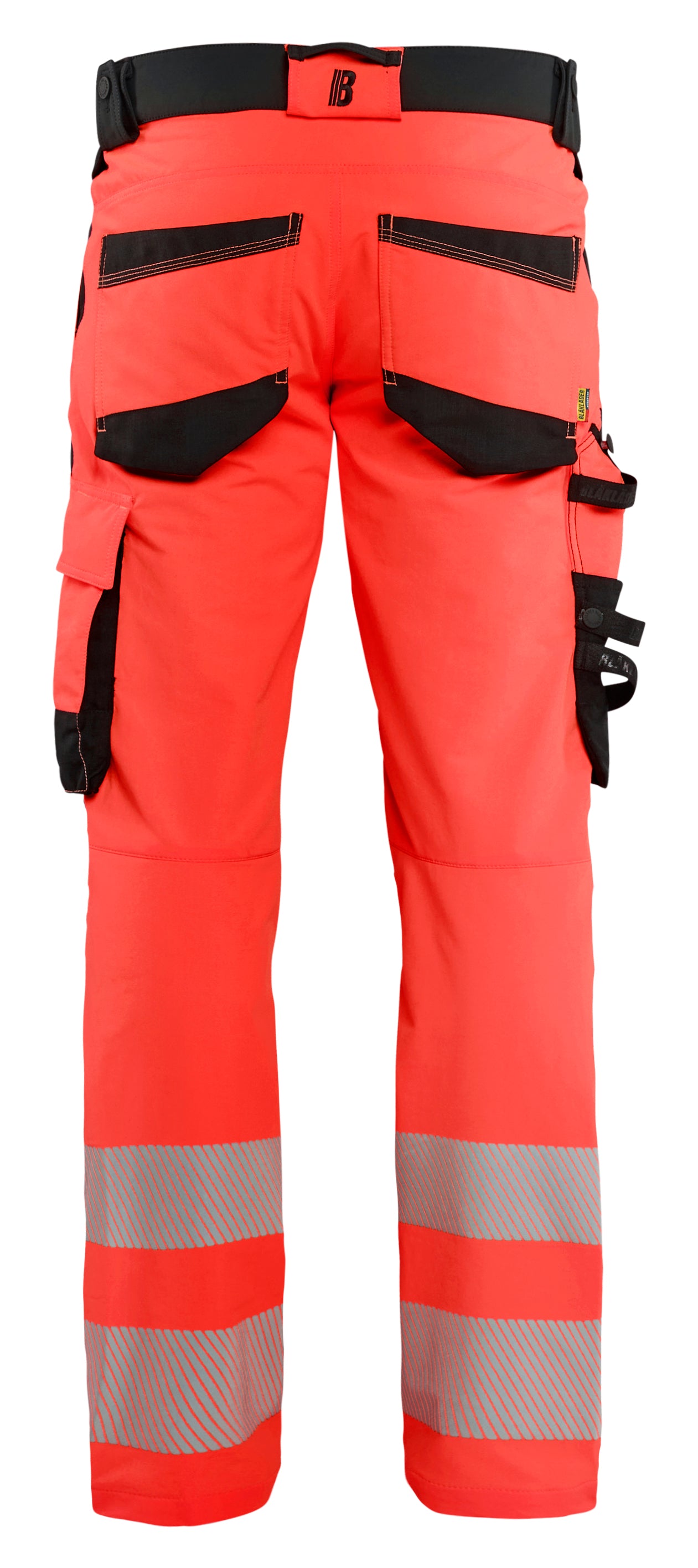 Blåkläder 1124 High Vis Buks 4-vejs Stretch detalje med logo