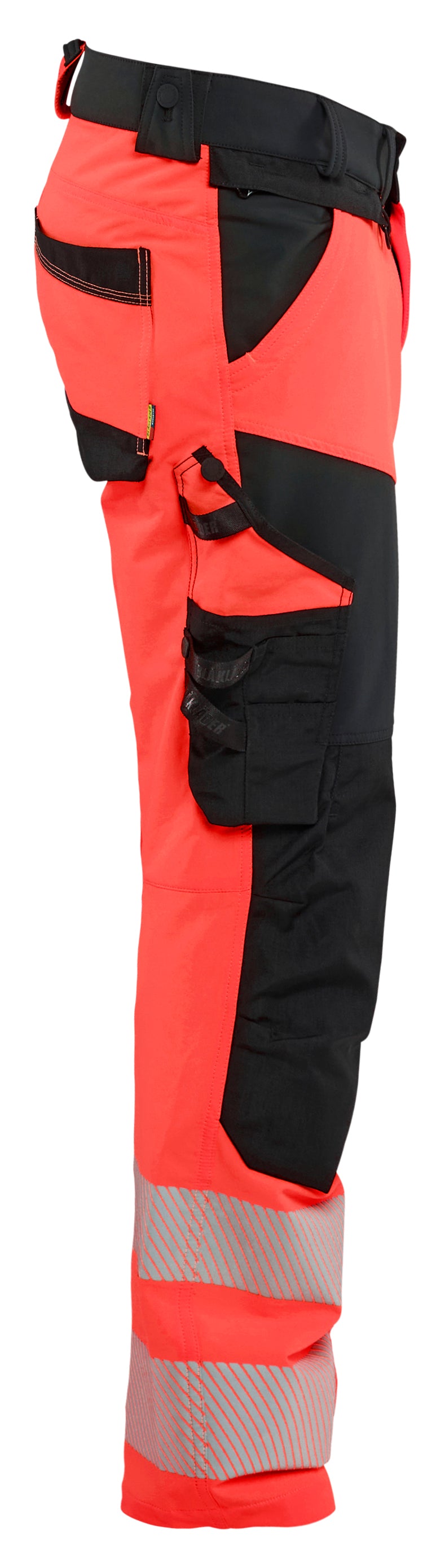 Blåkläder 1124 High Vis Buks 4-vejs Stretch nærbillede til broderi