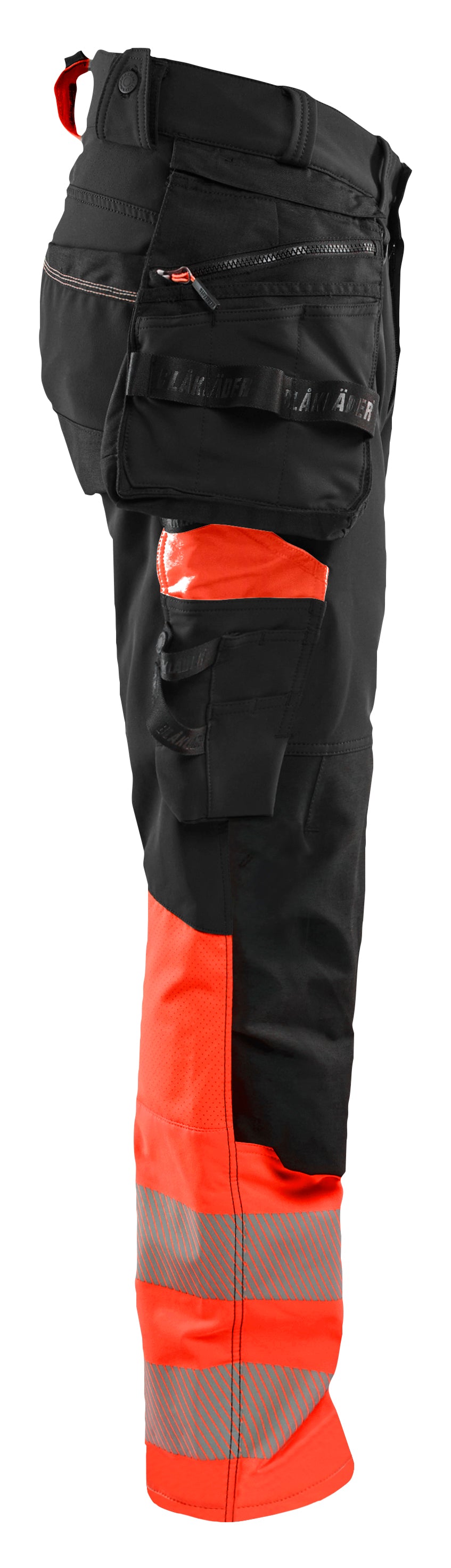 Blåkläder 1125 High Vis Buks 4-vejs Stretch nærbillede til broderi