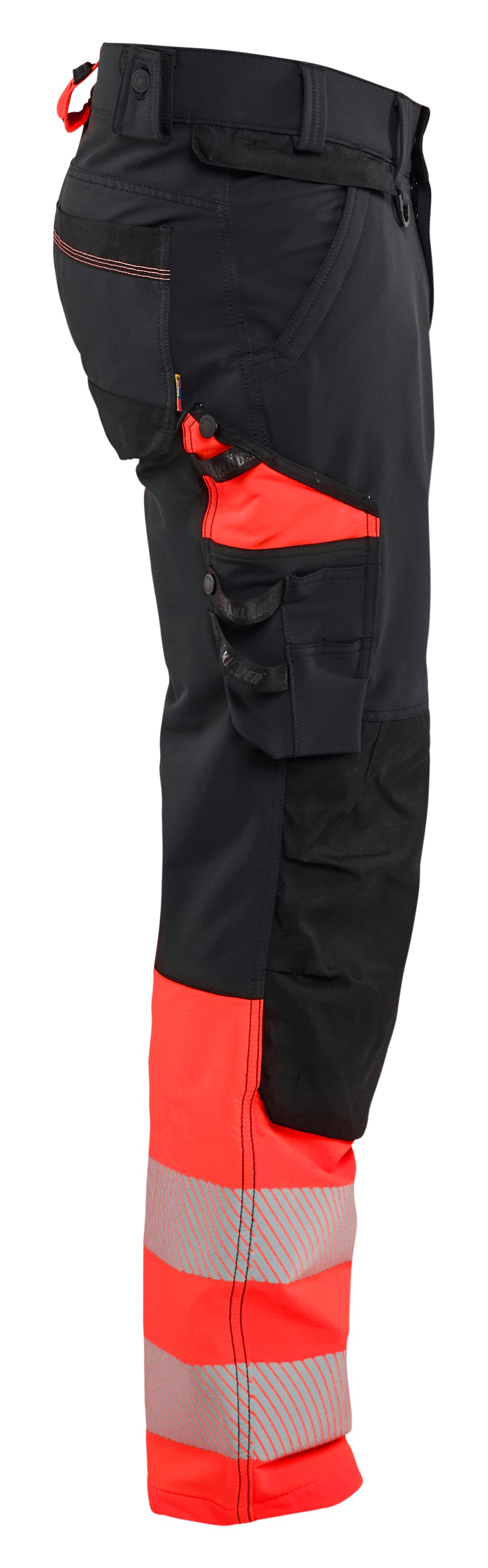 Blåkläder 1126 High Vis Buks 4-vejs Stretch nærbillede til broderi