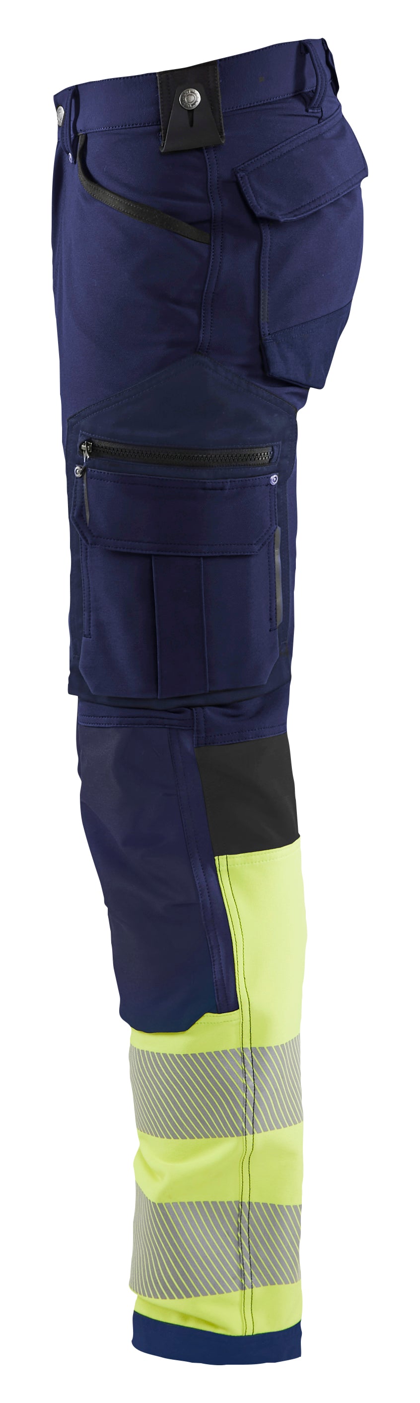 Blåkläder 1193 High vis buks 4-vejs stretch produktfoto med tryk
