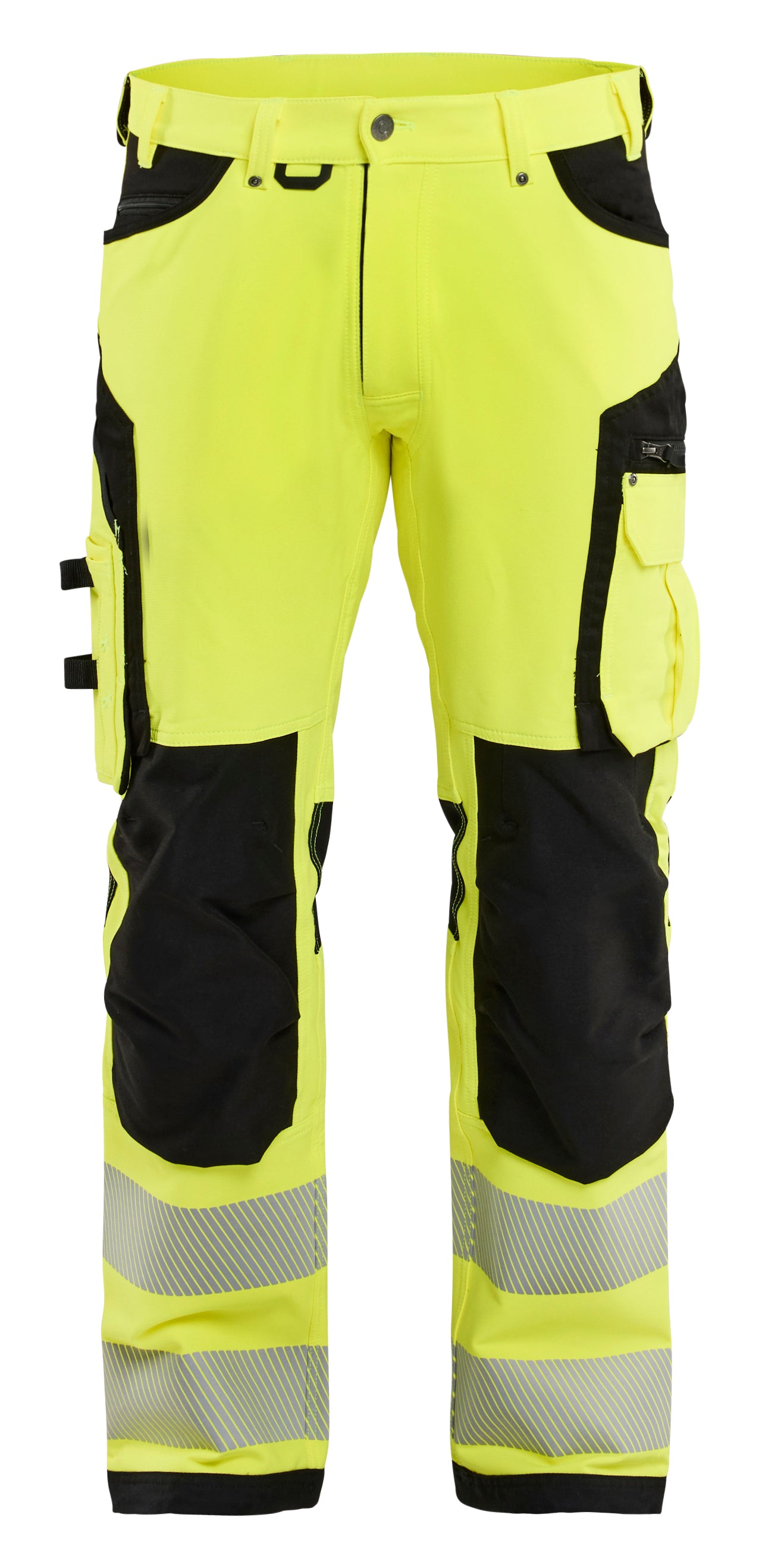 Blåkläder 1197 High vis buks 4-vejs stretch materiale med firmalogo