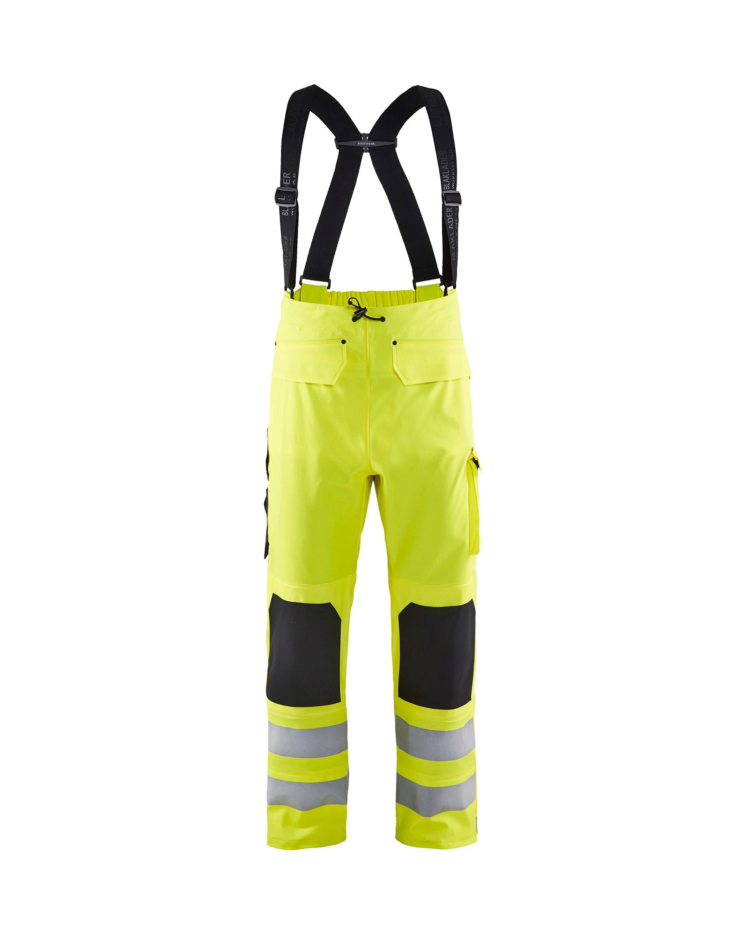 Blåkläder 1302 High Vis Regnbuks Level 2, High Vis Gul