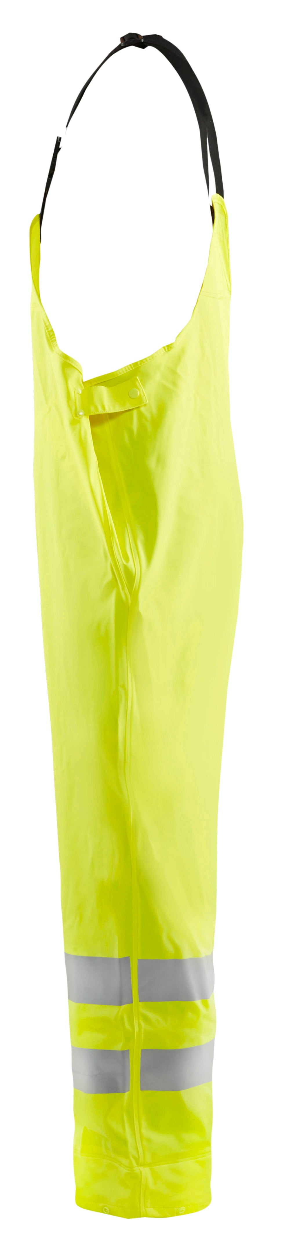 Blåkläder 1386 High Vis Regnbuks Level 3 produktfoto med tryk