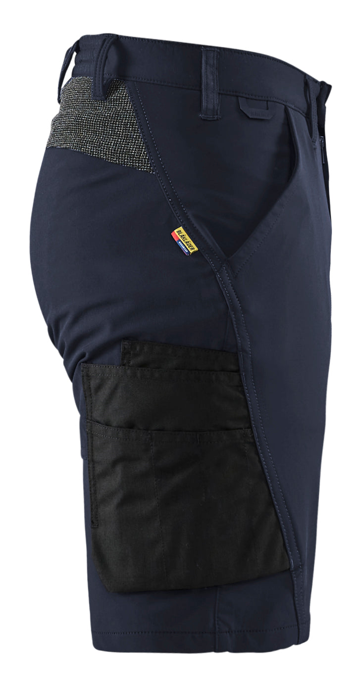 Blåkläder 1423 Service shorts 4-vejs stretch detalje til broderi