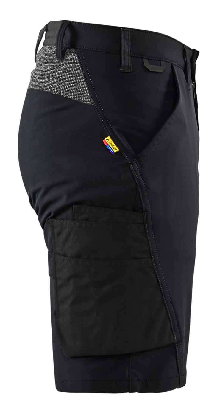 Blåkläder 1423 Service shorts 4-vejs stretch produktfoto til broderi