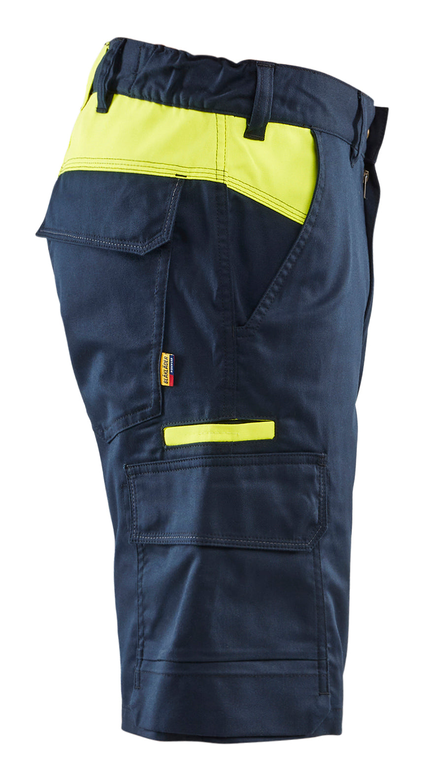 Blåkläder 1446 Industri shorts med stretch produktfoto med tryk