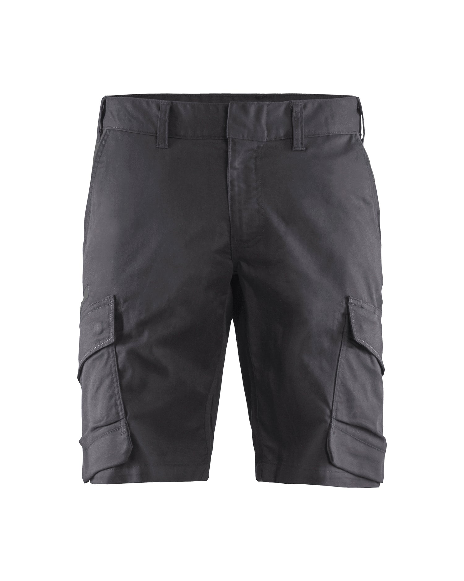 Blåkläder 1446 Industri shorts med stretch, Mellemgrå/Sort