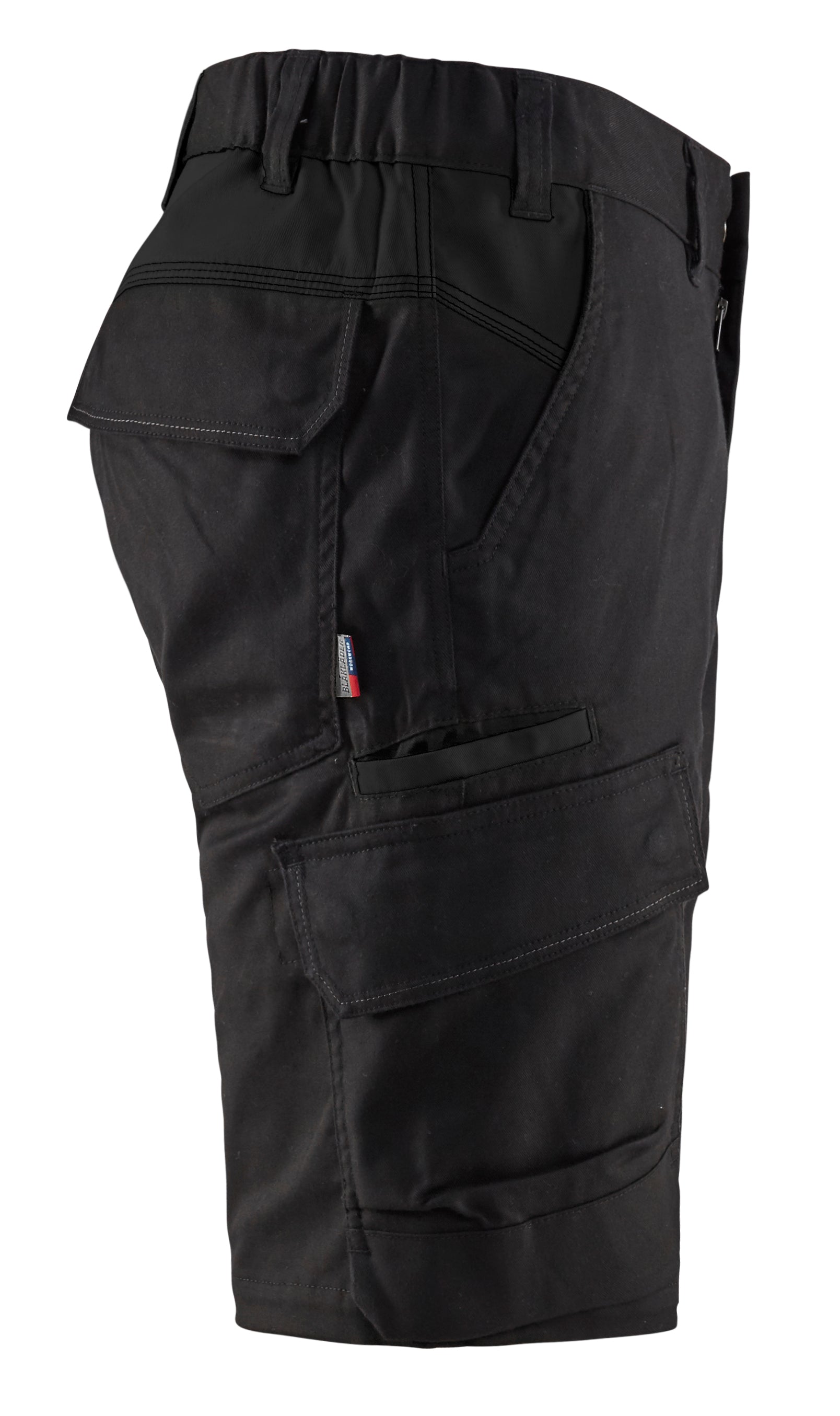 Blåkläder 1446 Industri shorts med stretch nærbillede til broderi
