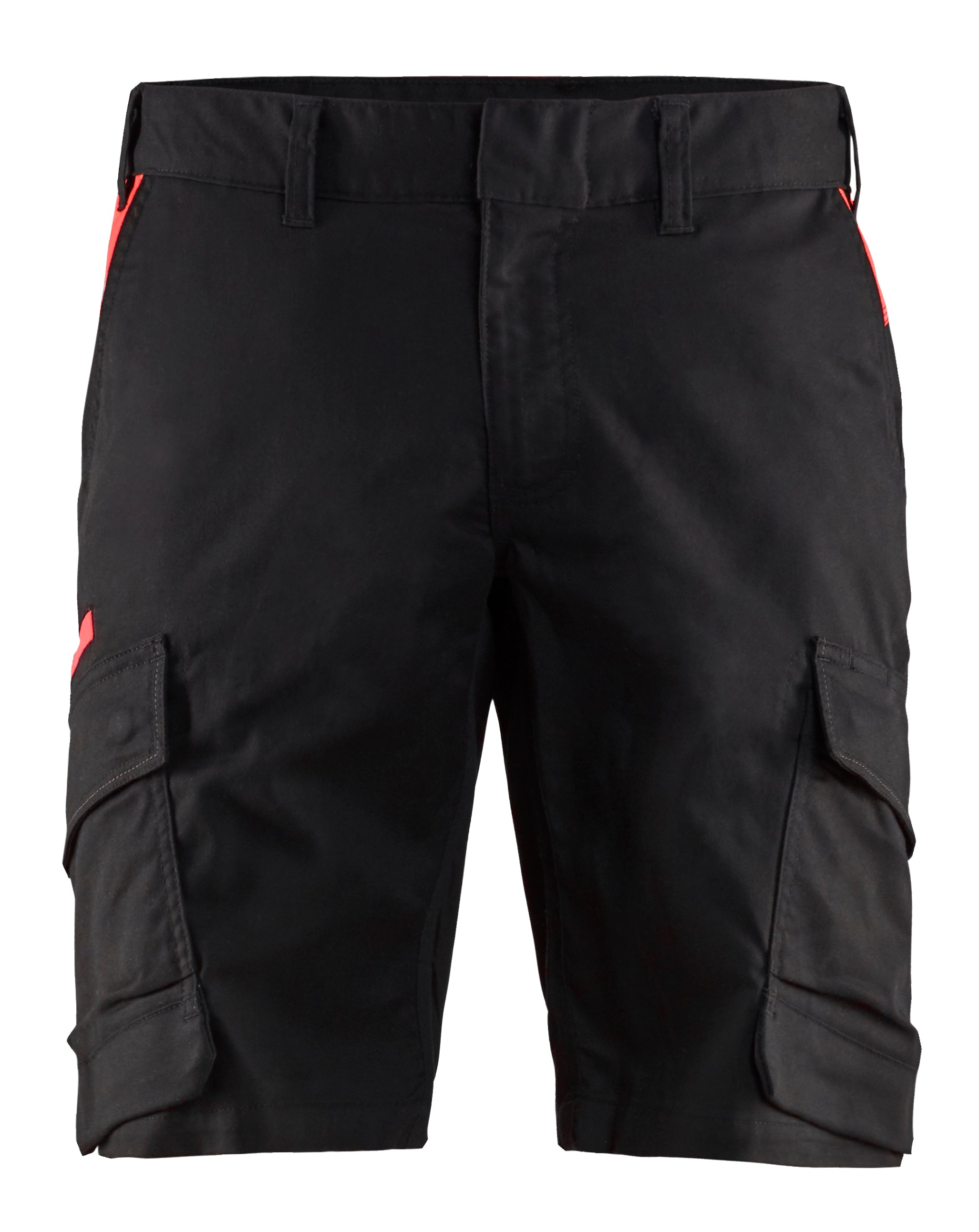 Blåkläder 1446 Industri shorts med stretch nærbillede med firmalogo