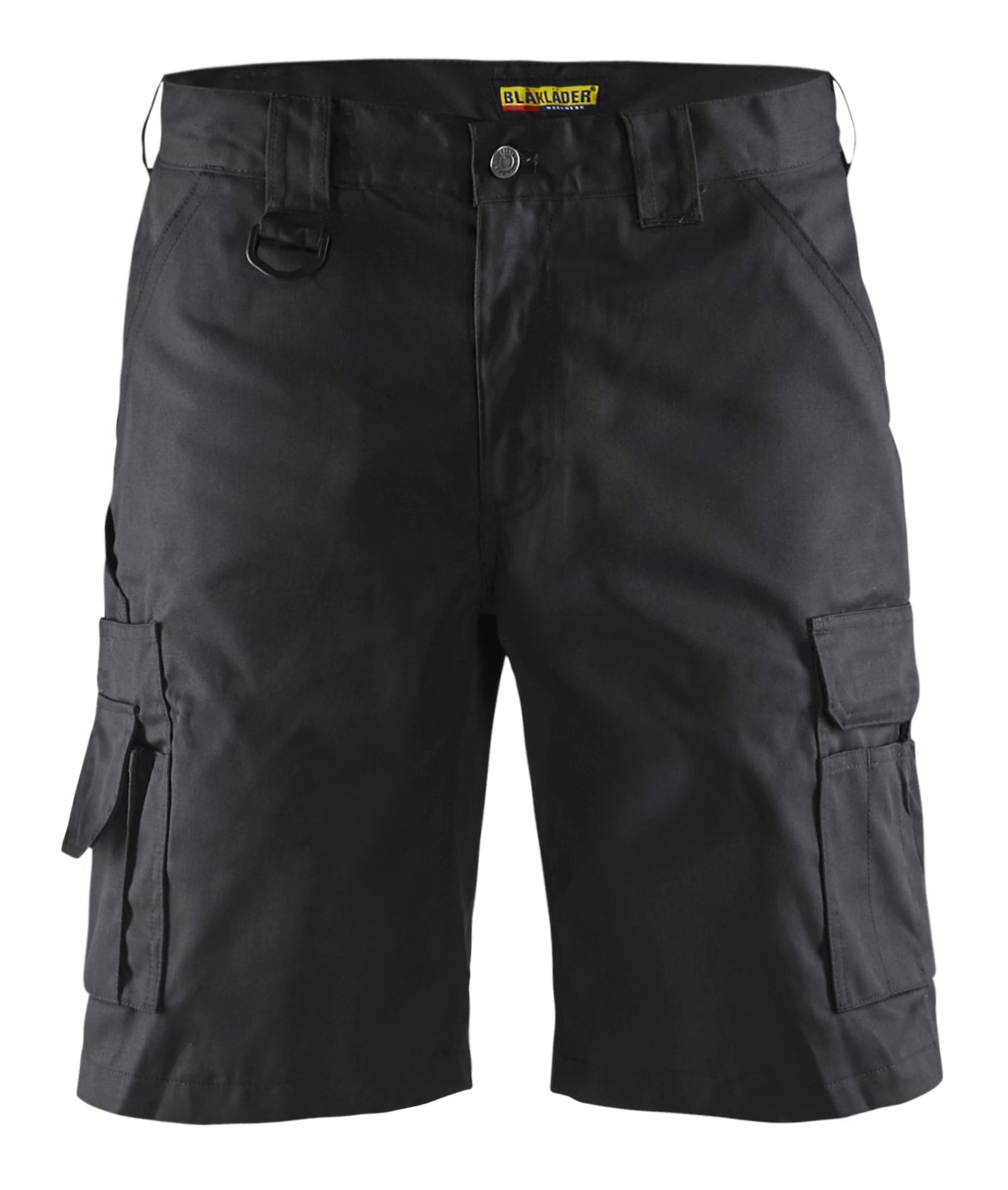 Blåkläder 1447 Service Shorts detalje med firmalogo