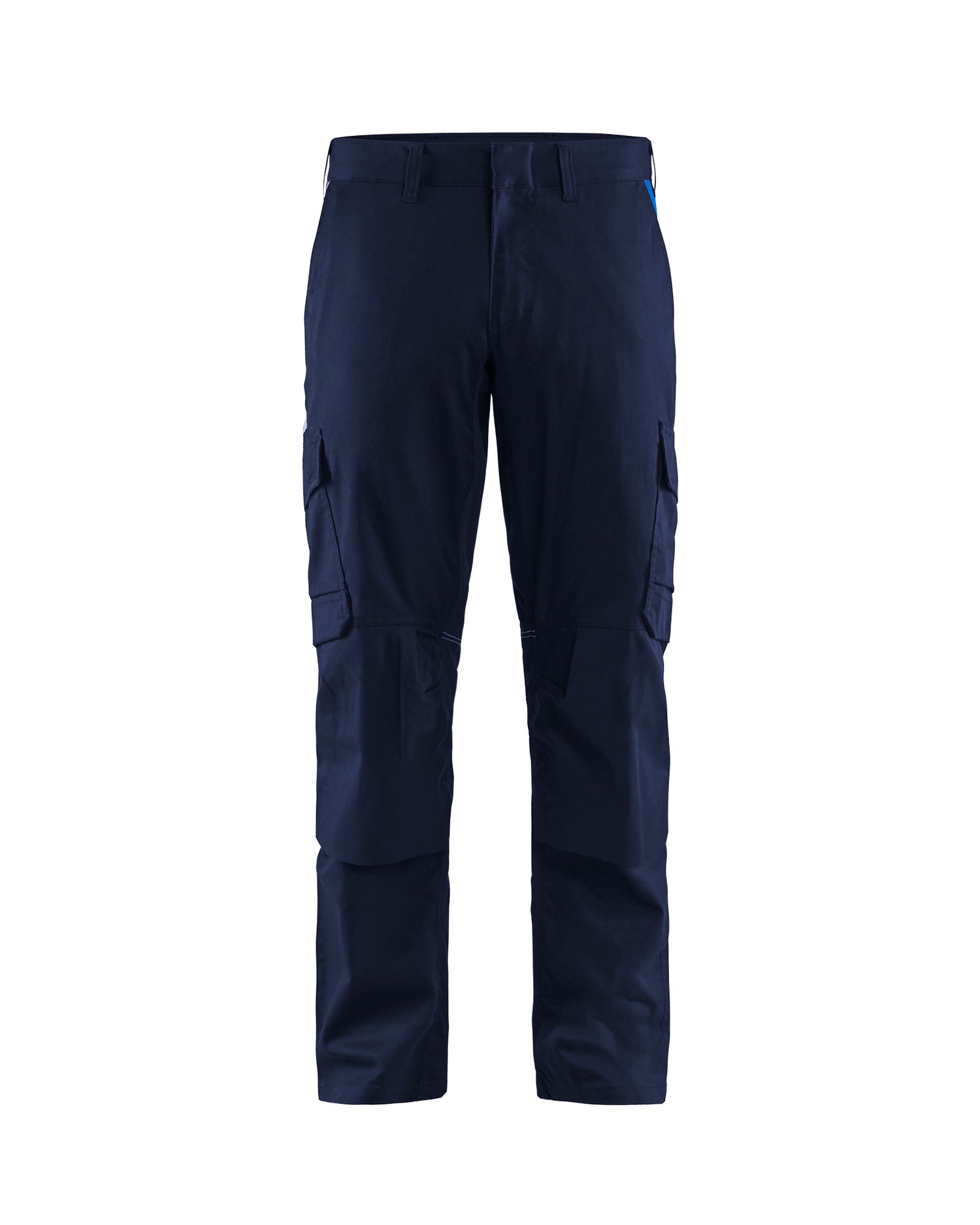 Blåkläder 1448 Industri Buks med knælommer stretch, Marineblå/Koboltblå