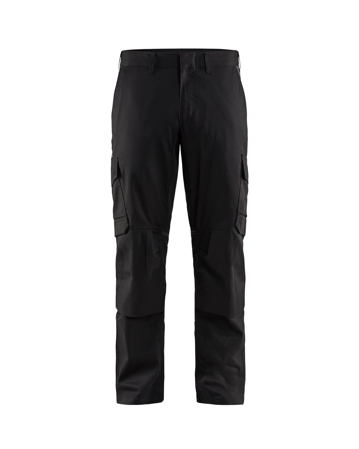 Blåkläder 1448 Industri Buks med knælommer stretch, Sort/Mørk Grå
