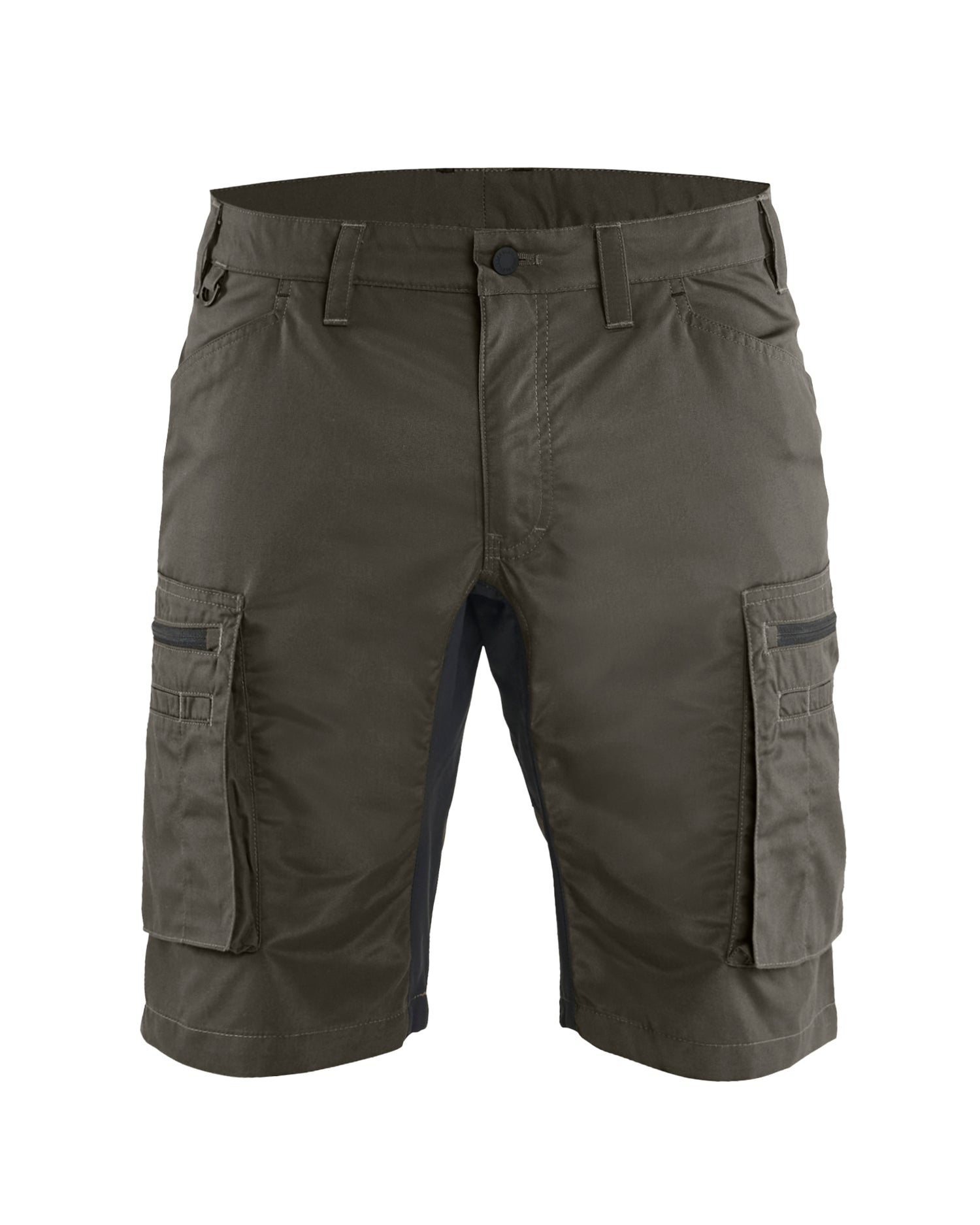 Blåkläder 1449 Service Shorts med stretch, Olivengrøn/Sort