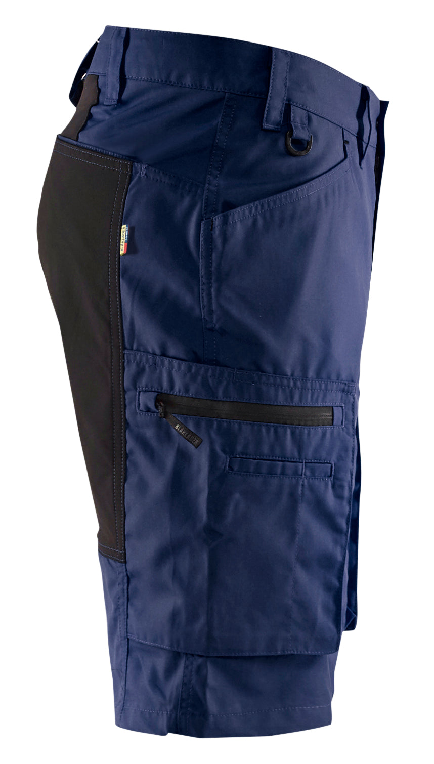 Blåkläder 1449 Service Shorts med stretch materiale til broderi