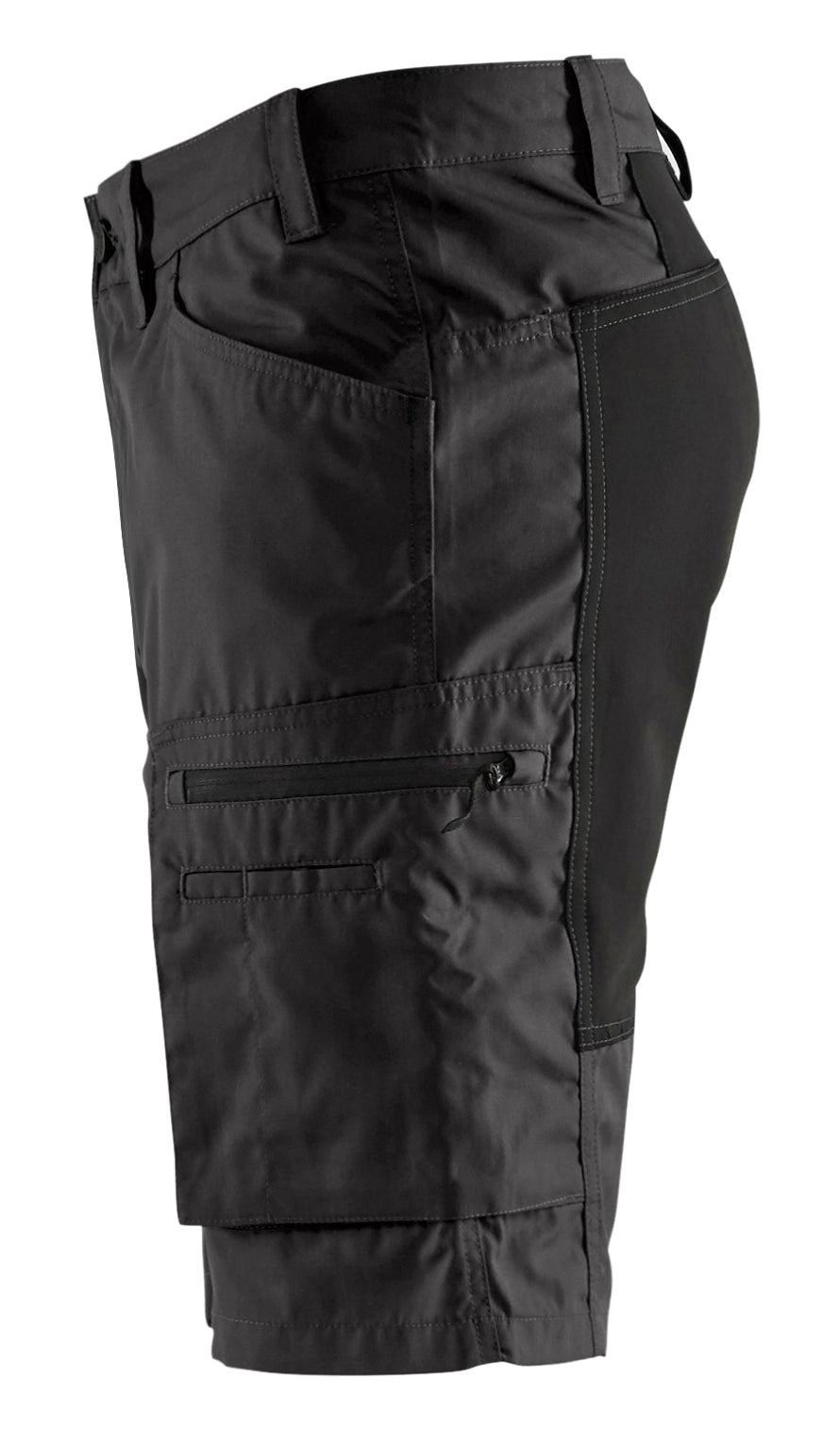 Blåkläder 1449 Service Shorts med stretch produktbillede med tryk