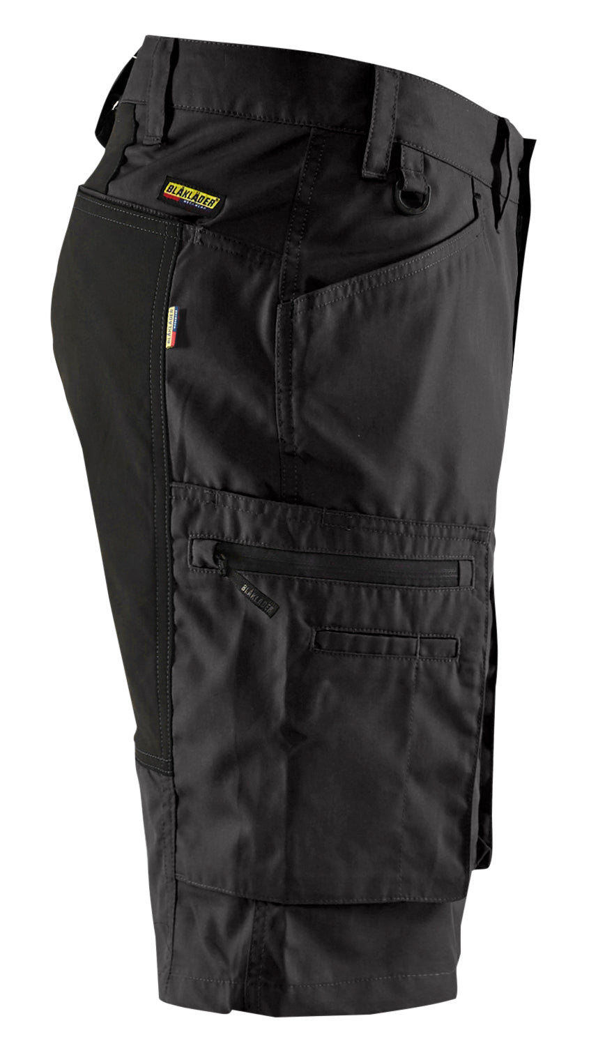 Blåkläder 1449 Service Shorts med stretch produktfoto til broderi