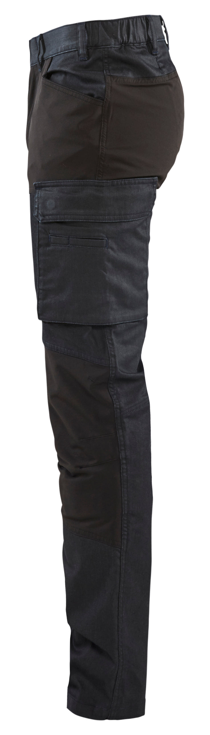Blåkläder 1457 Service Buks denim stretch produktfoto med tryk