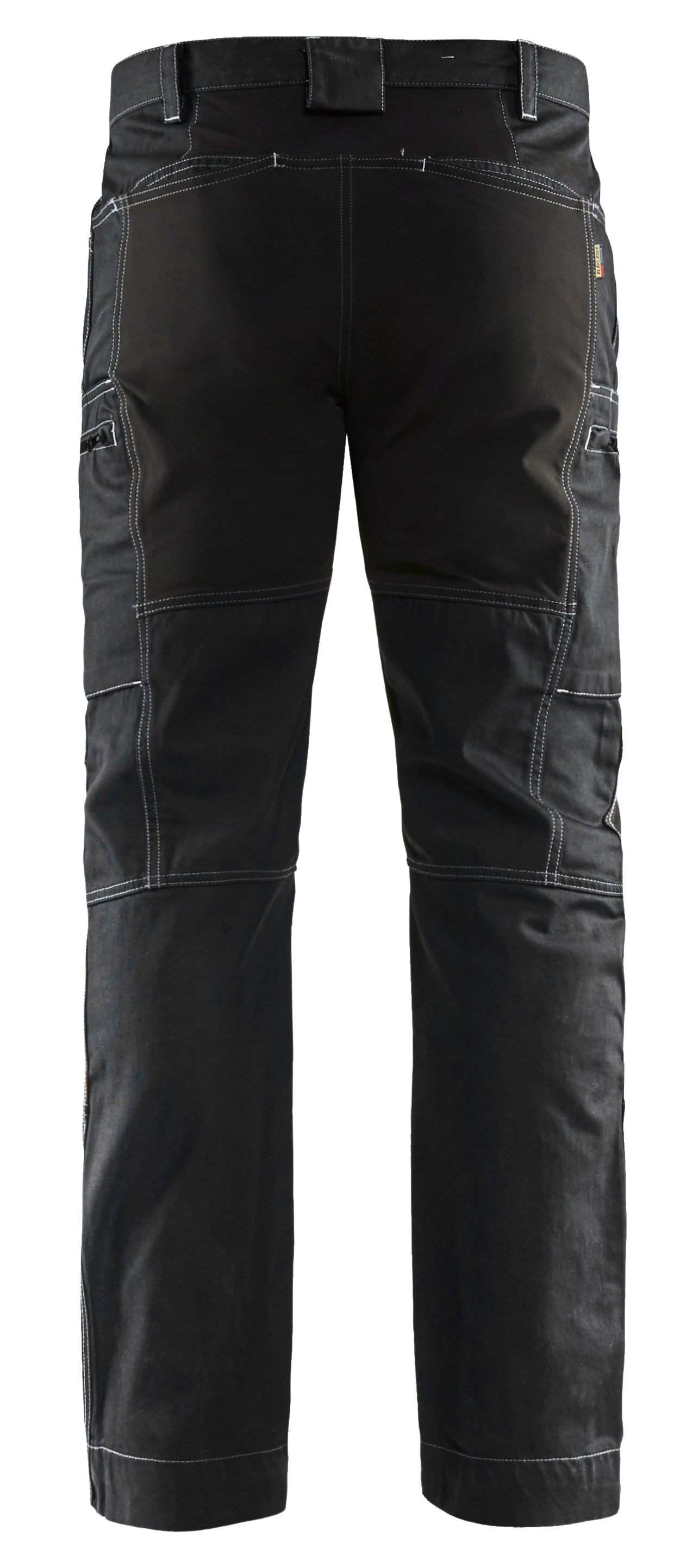 Blåkläder 1459 Service Buks Denim med stretch nærbillede med logo