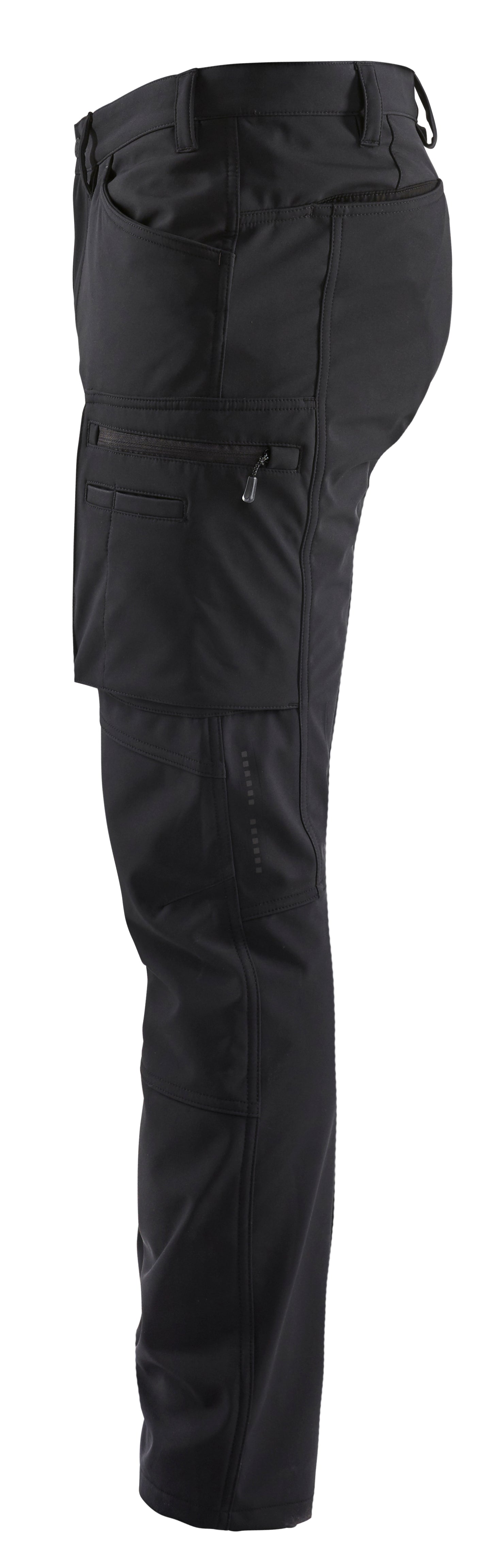 Blåkläder 1477 Service Buks Softshell produktbillede med tryk