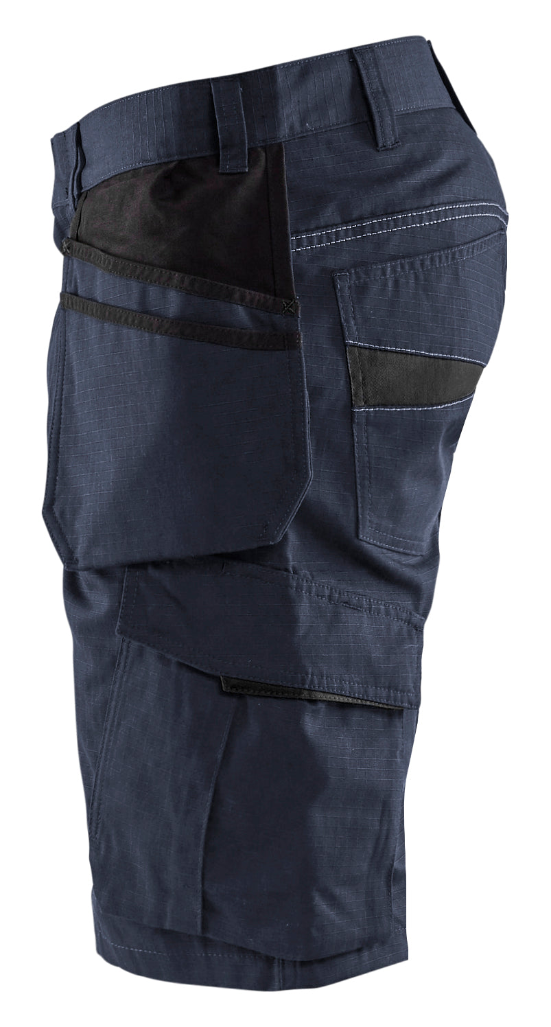 Blåkläder 1494 Serviceshorts med Værktøjslommer produktbillede med tryk