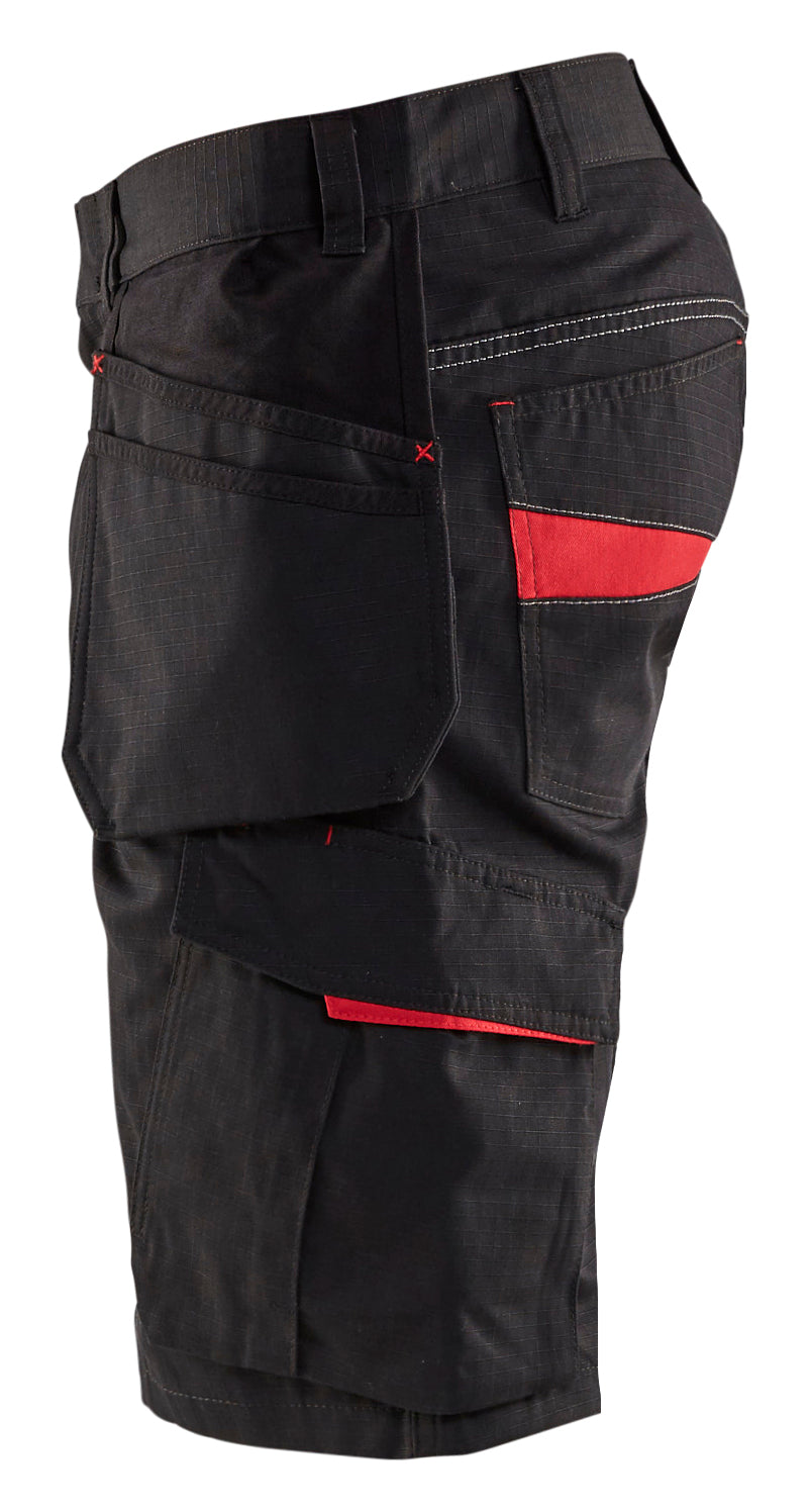 Blåkläder 1494 Serviceshorts med Værktøjslommer detalje med tryk