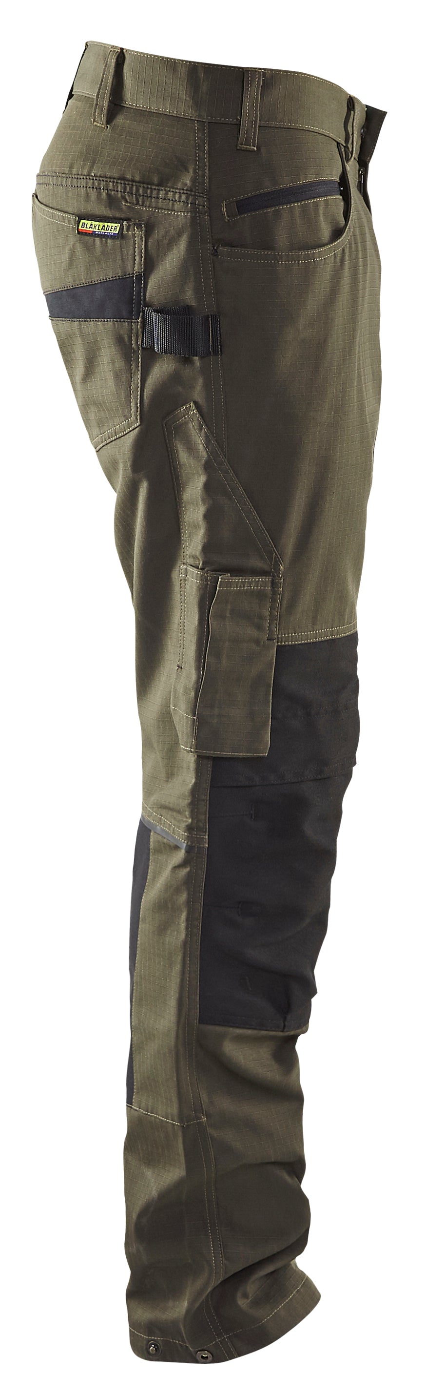 Blåkläder 1495 Servicebuks med stretch detalje til broderi