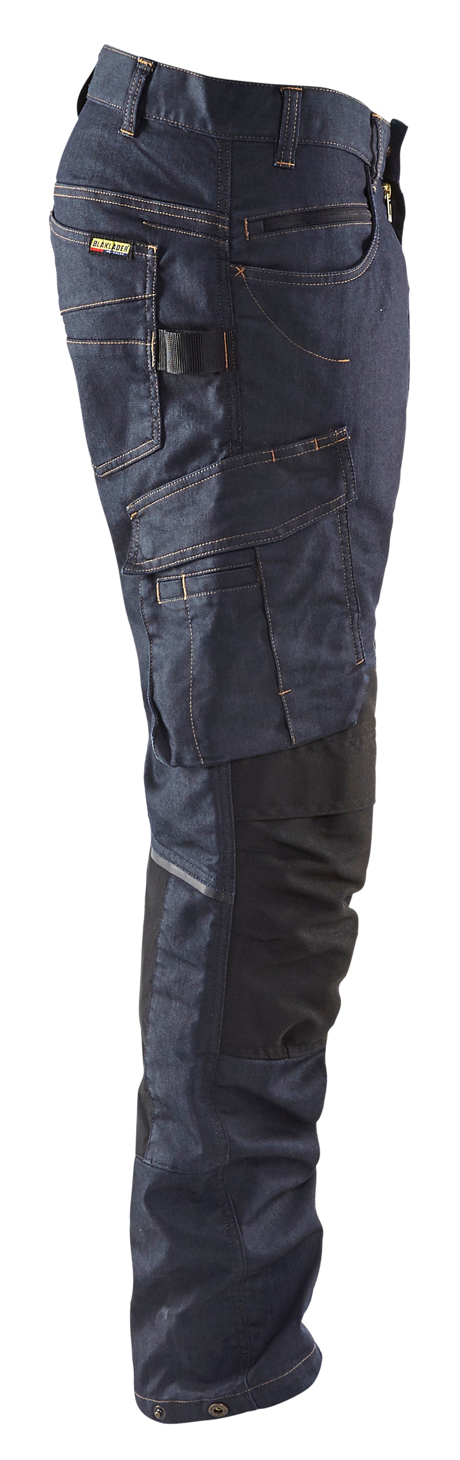 Blåkläder 1497 Servicebuks Denim stretch detalje til broderi