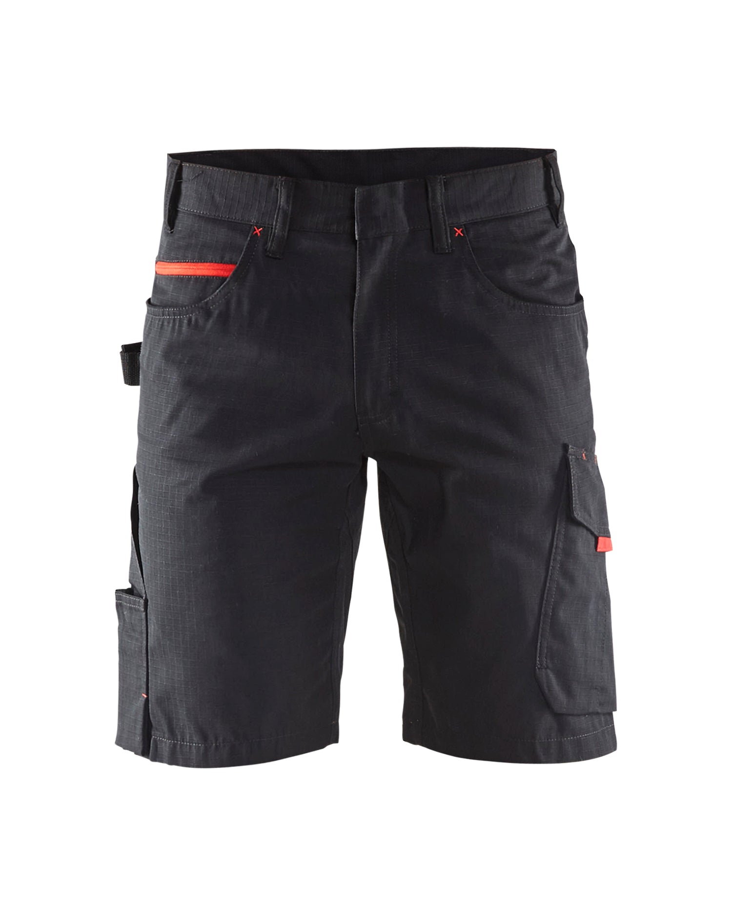 Blåkläder 1499 Serviceshorts, Sort/Rød
