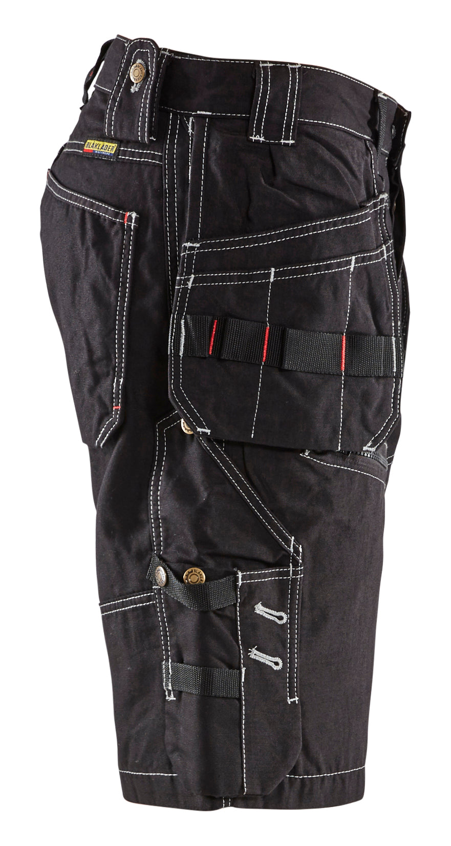 Blåkläder 1502 Håndværker Shorts X1500 detalje til broderi