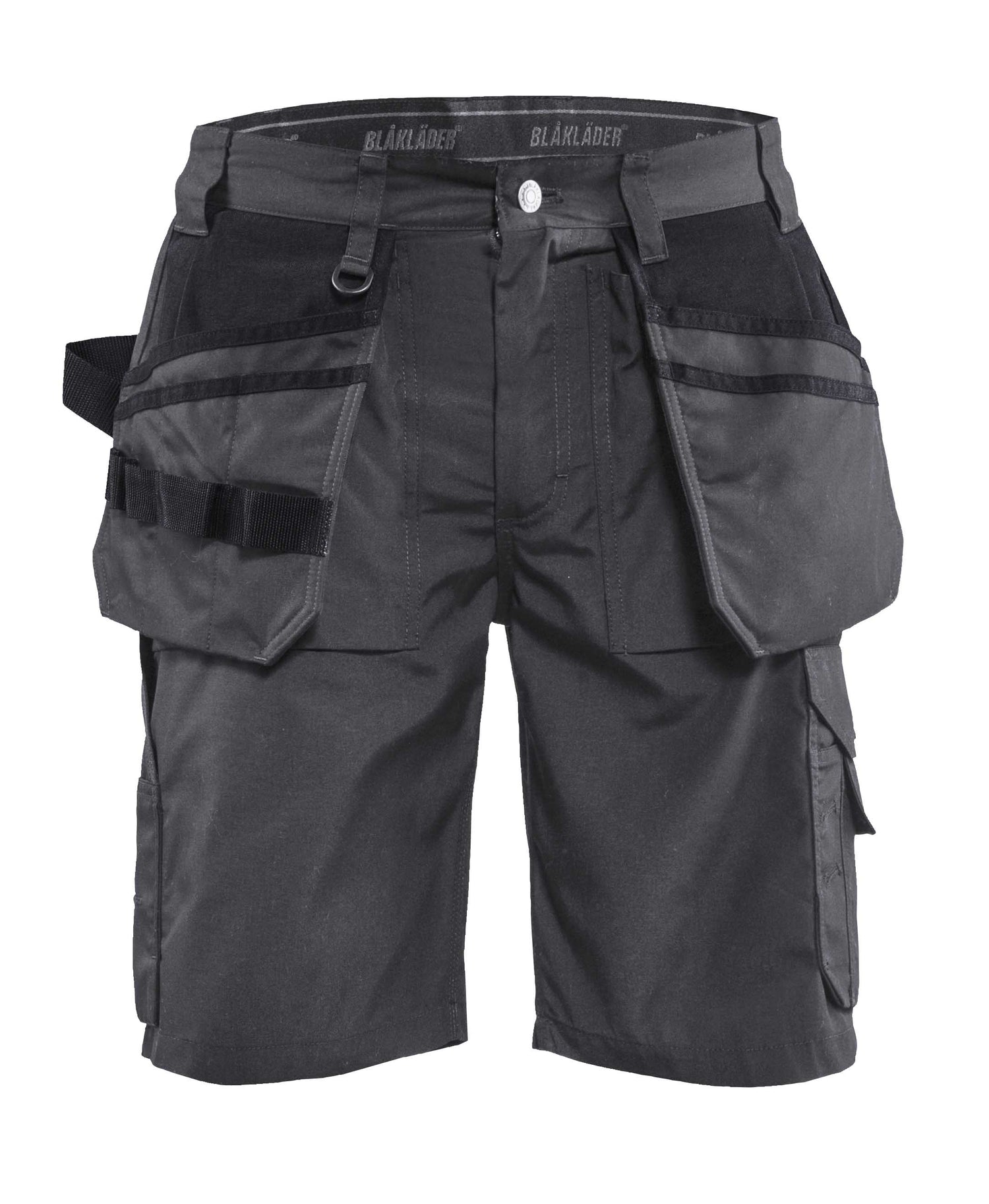 Blåkläder 1526 Håndværker Shorts Light Weight, Mørk Grå/Sort