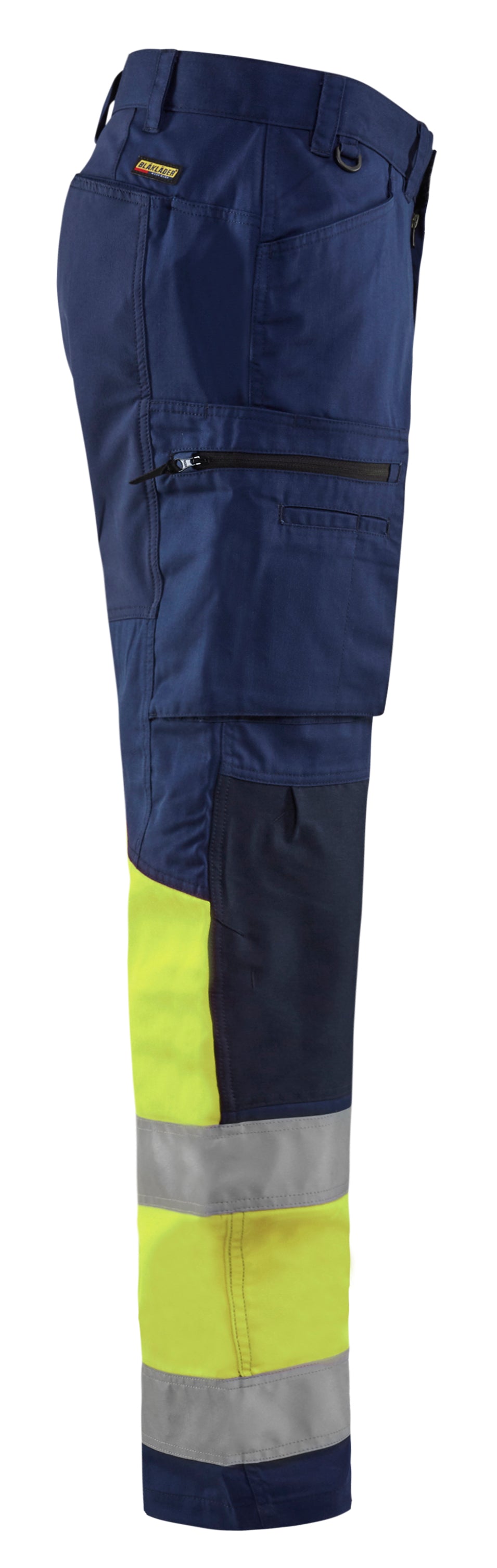 Blåkläder 1551 High Vis Buks med stretch detalje til broderi
