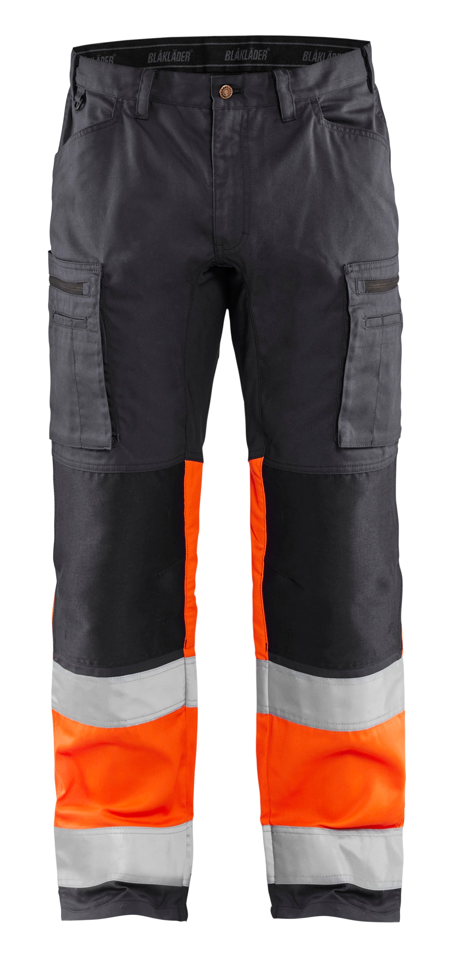 Blåkläder 1551 High Vis Buks med stretch detalje med firmalogo