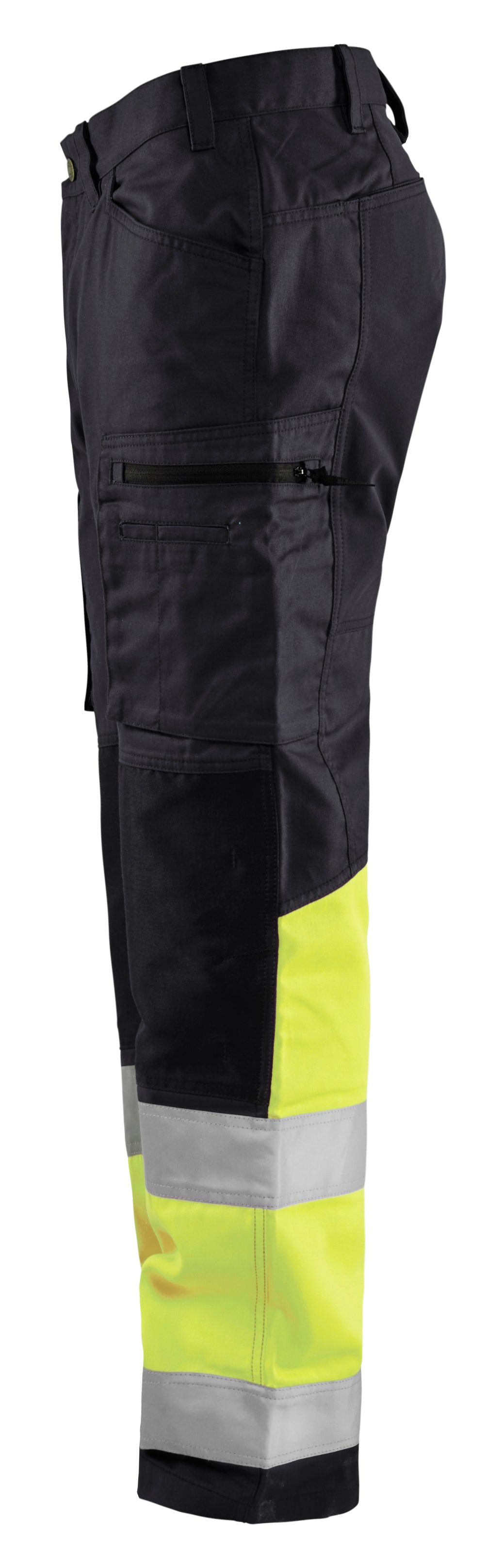 Blåkläder 1551 High Vis Buks med stretch materiale med tryk