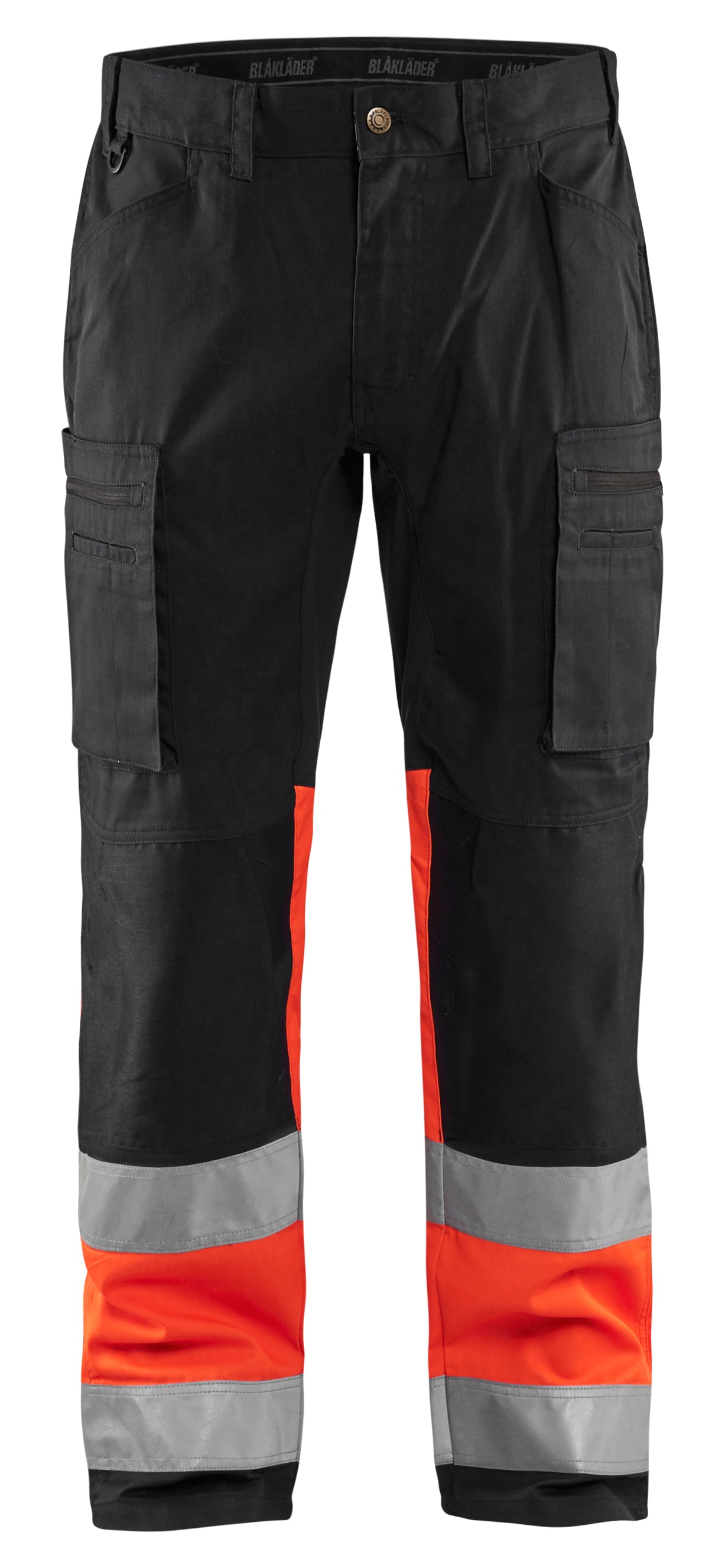 Blåkläder 1551 High Vis Buks med stretch produktbillede med firmalogo
