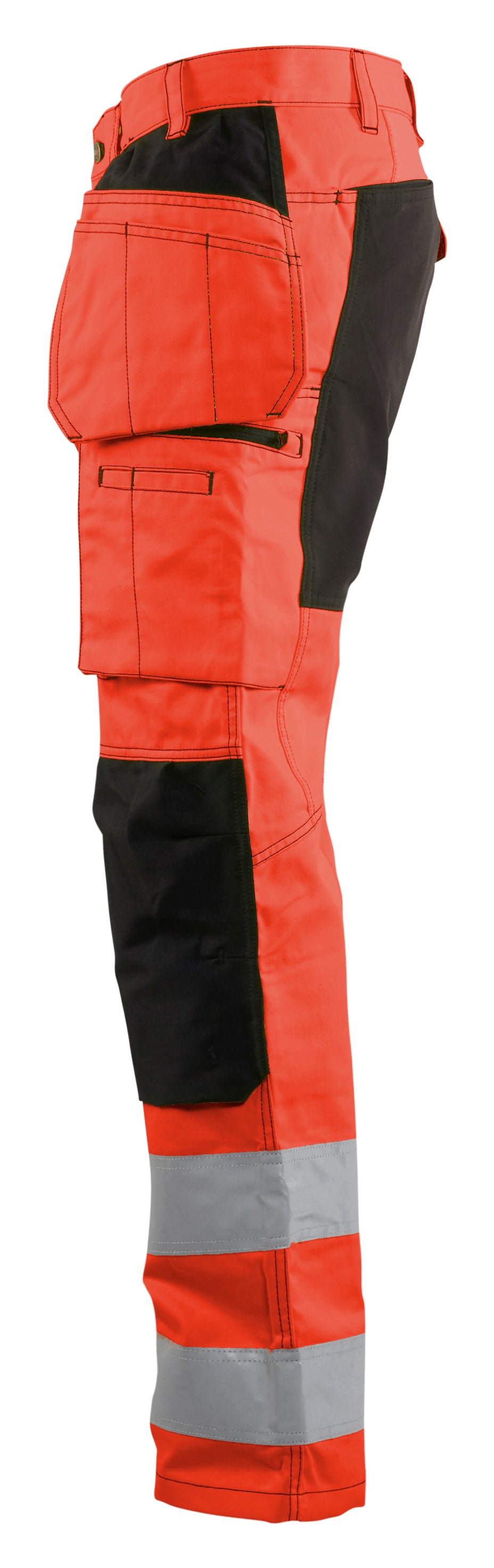 Blåkläder 1552 High Vis Buks med stretch produktfoto med logo