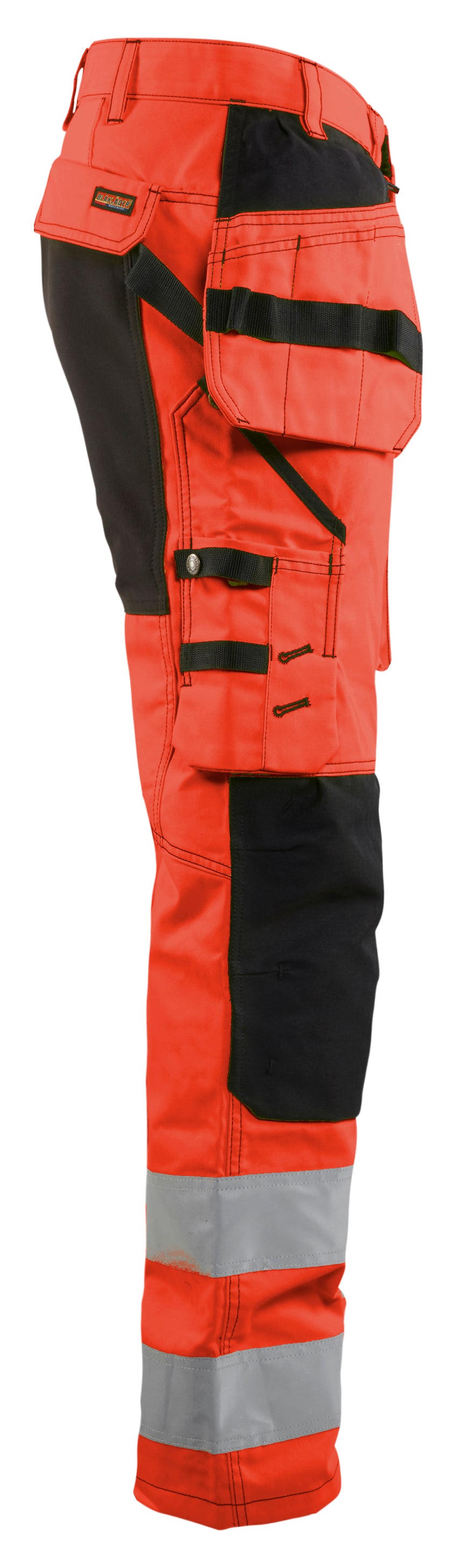 Blåkläder 1552 High Vis Buks med stretch detalje med tryk