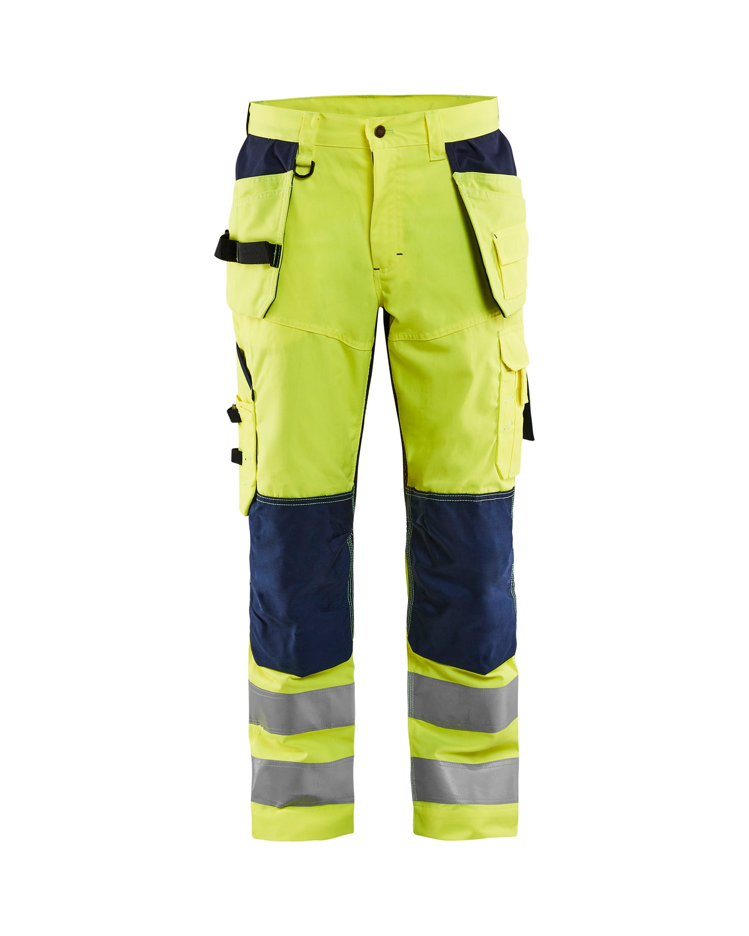 Blåkläder 1565 High Vis Buks med ventilation, High Vis Gul/Marineblå