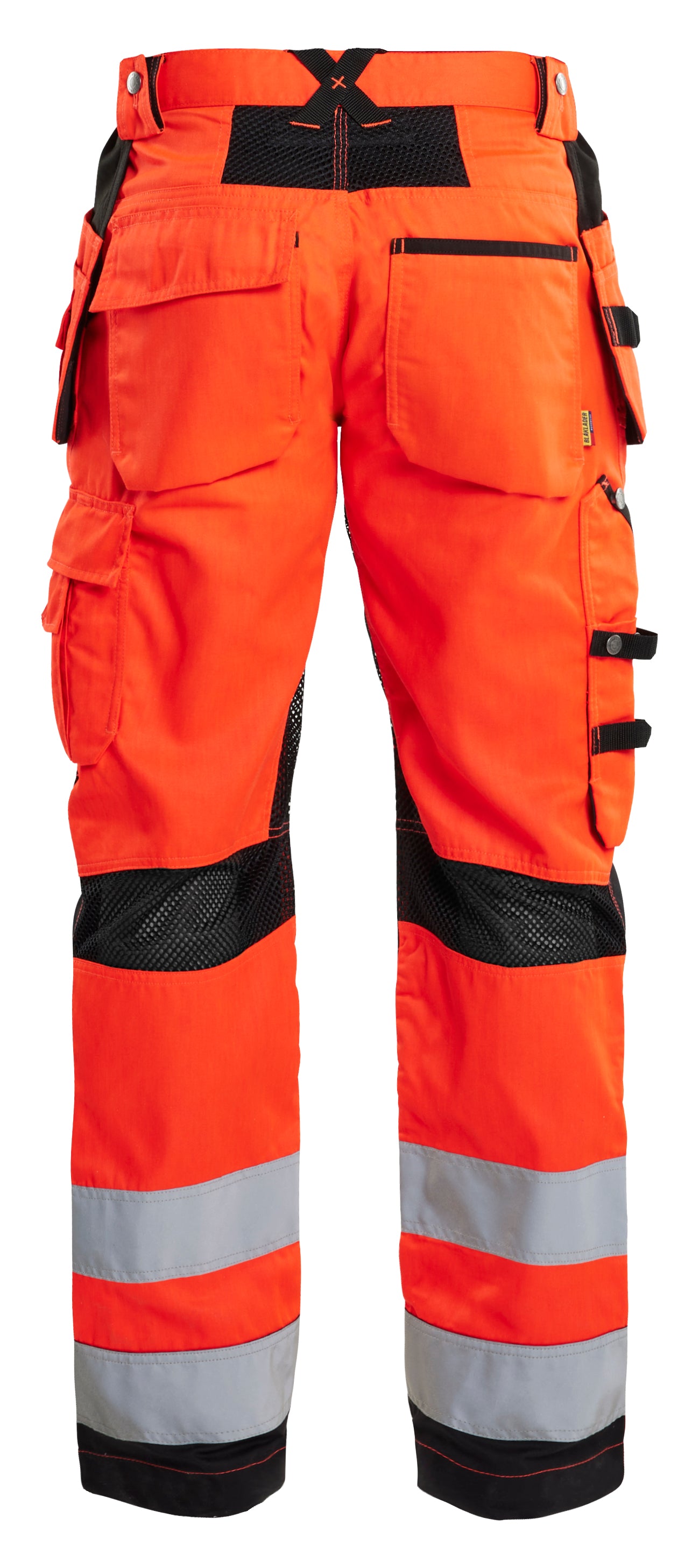 Blåkläder 1565 High Vis Buks med ventilation detalje med logo