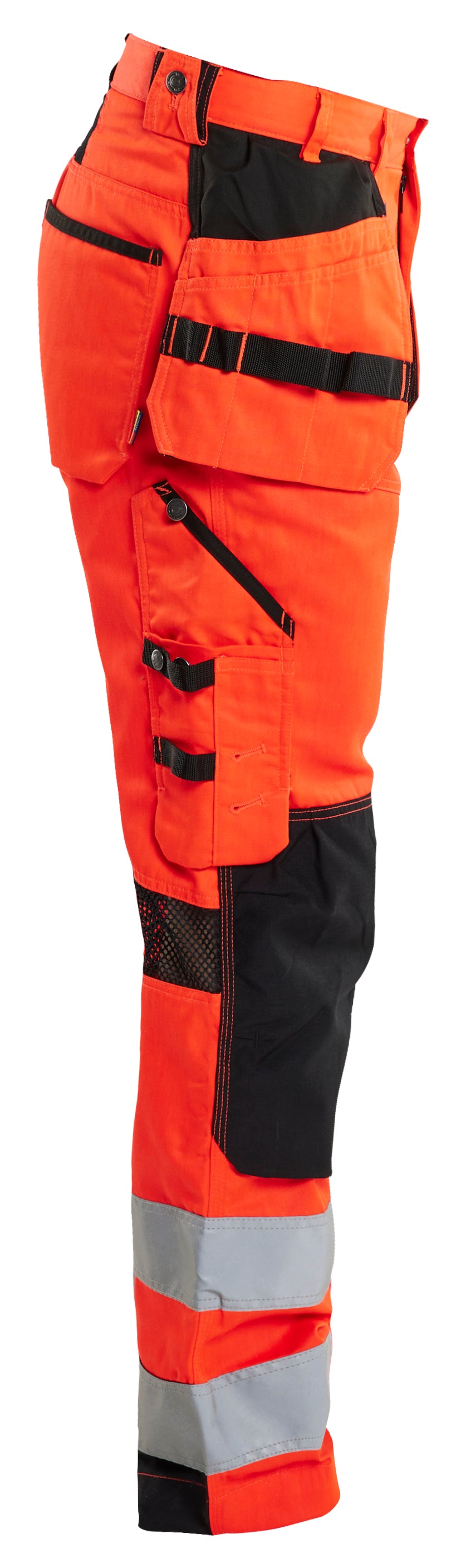 Blåkläder 1565 High Vis Buks med ventilation nærbillede til broderi