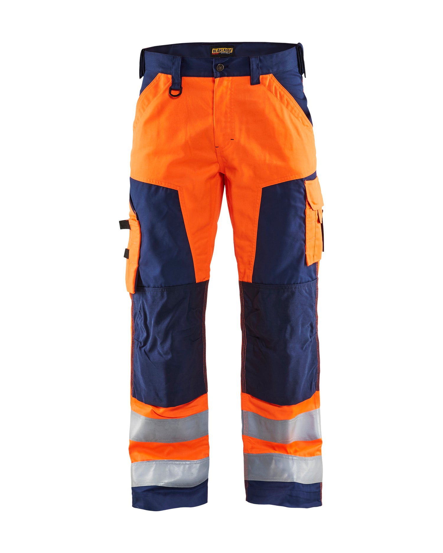 Blåkläder 1566 High Vis Buks, High Vis Orange/Marineblå