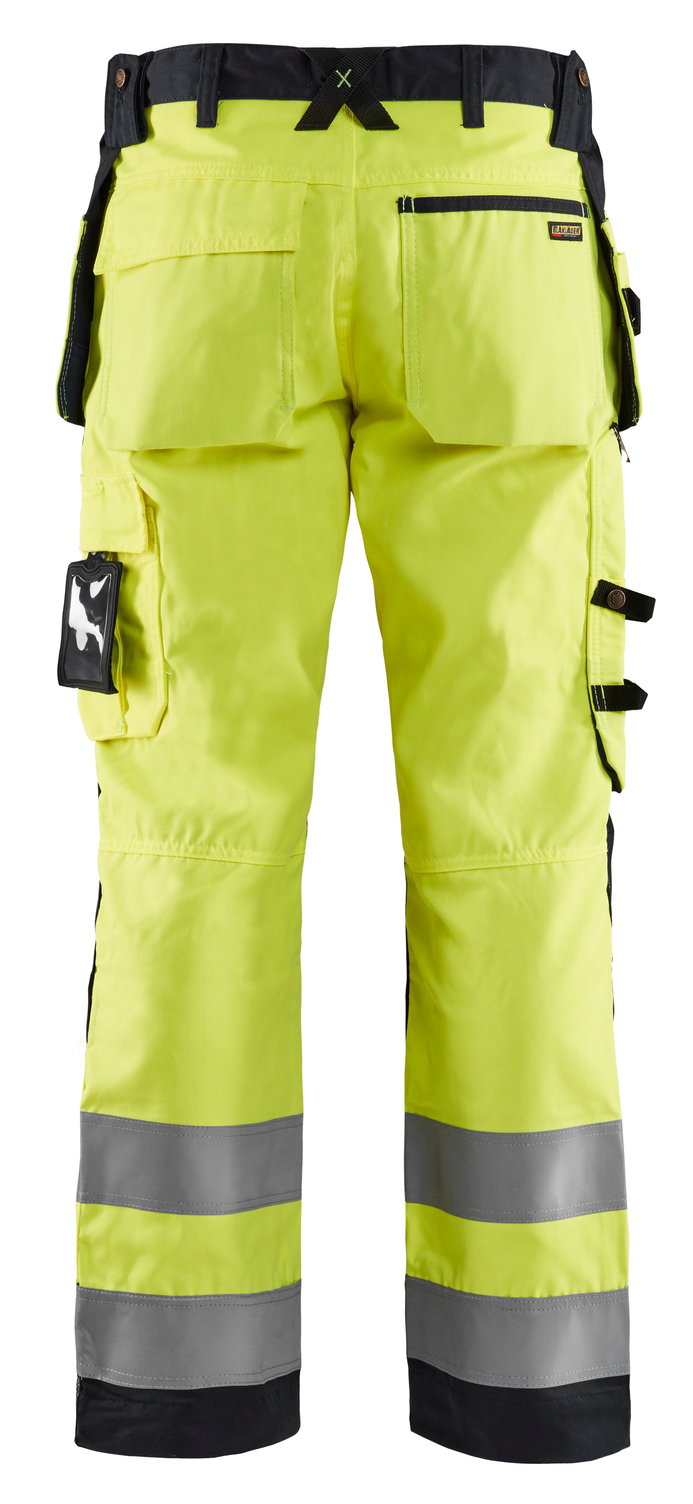 Blåkläder 1568 High Vis Buks nærbillede med logo